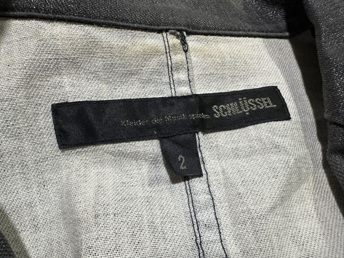 Schlussel 🔥Y2K Archived Schlussel Waxed Jacket Blazer Size US M / EU 48-50 / 2 - 7 Thumbnail