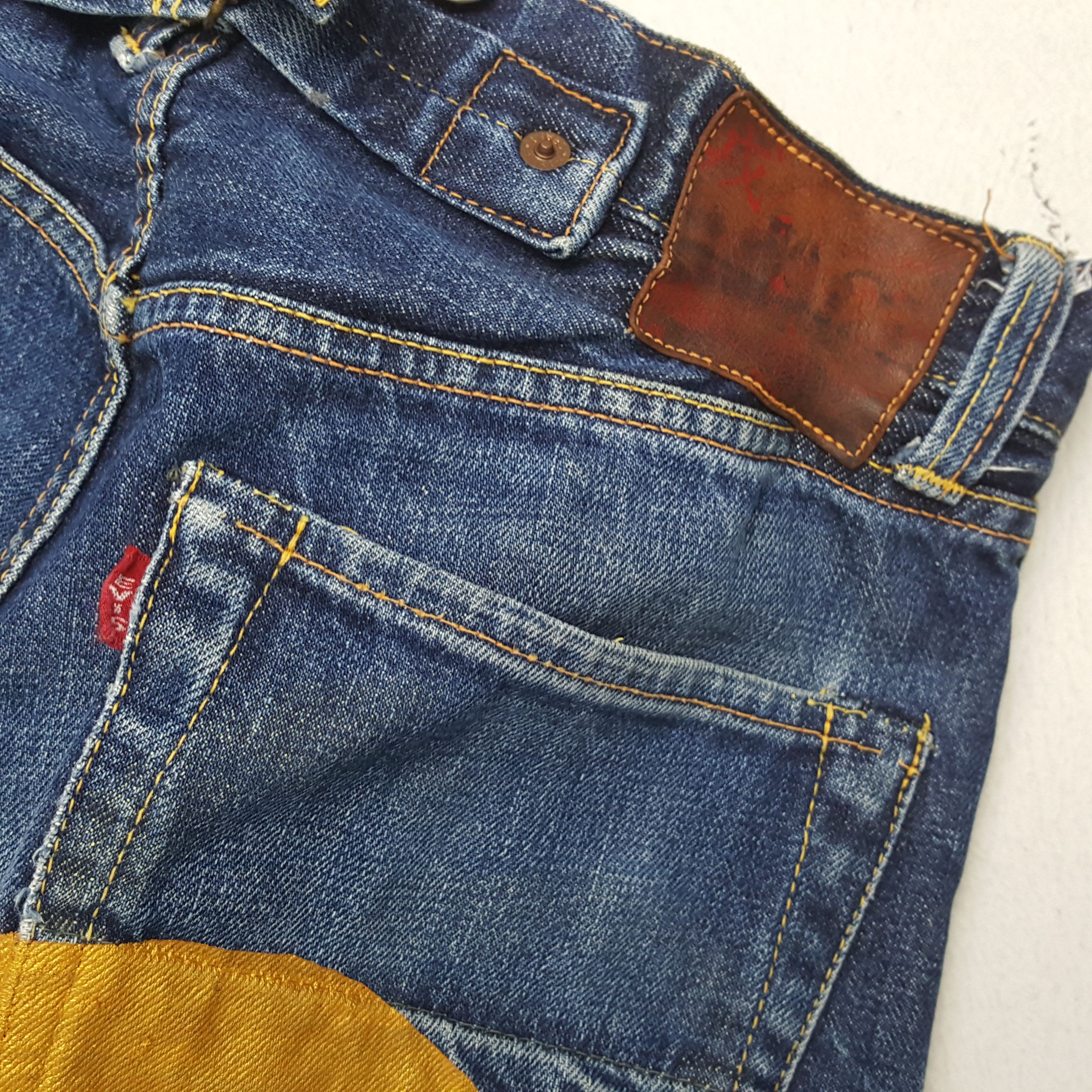 Evisu × Japanese Brand × Vintage EVIS Japanese Brand Streetwear Custom Daicock Jeans Size US 28 / EU 44 - 15 Thumbnail