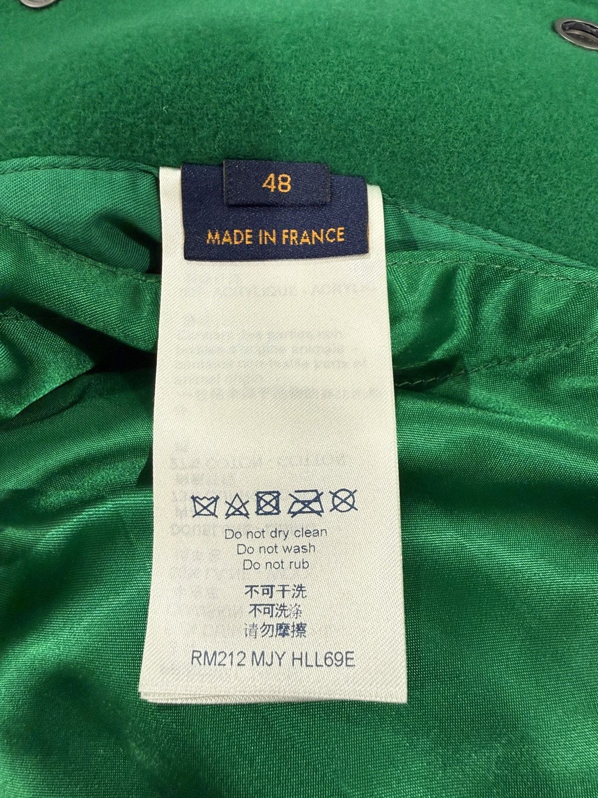 Louis Vuitton Louis Vuitton Green Patches Tourist V. Purist Varsity Jacket Size US M / EU 48-50 / 2 - 11 Thumbnail