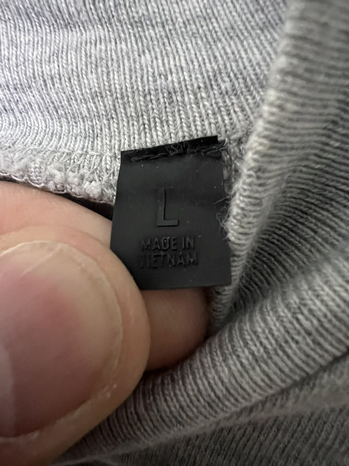 Essentials Fear Of God Essentials Men Oversized Grey Shirt Size US L / EU 52-54 / 3 - 5 Thumbnail