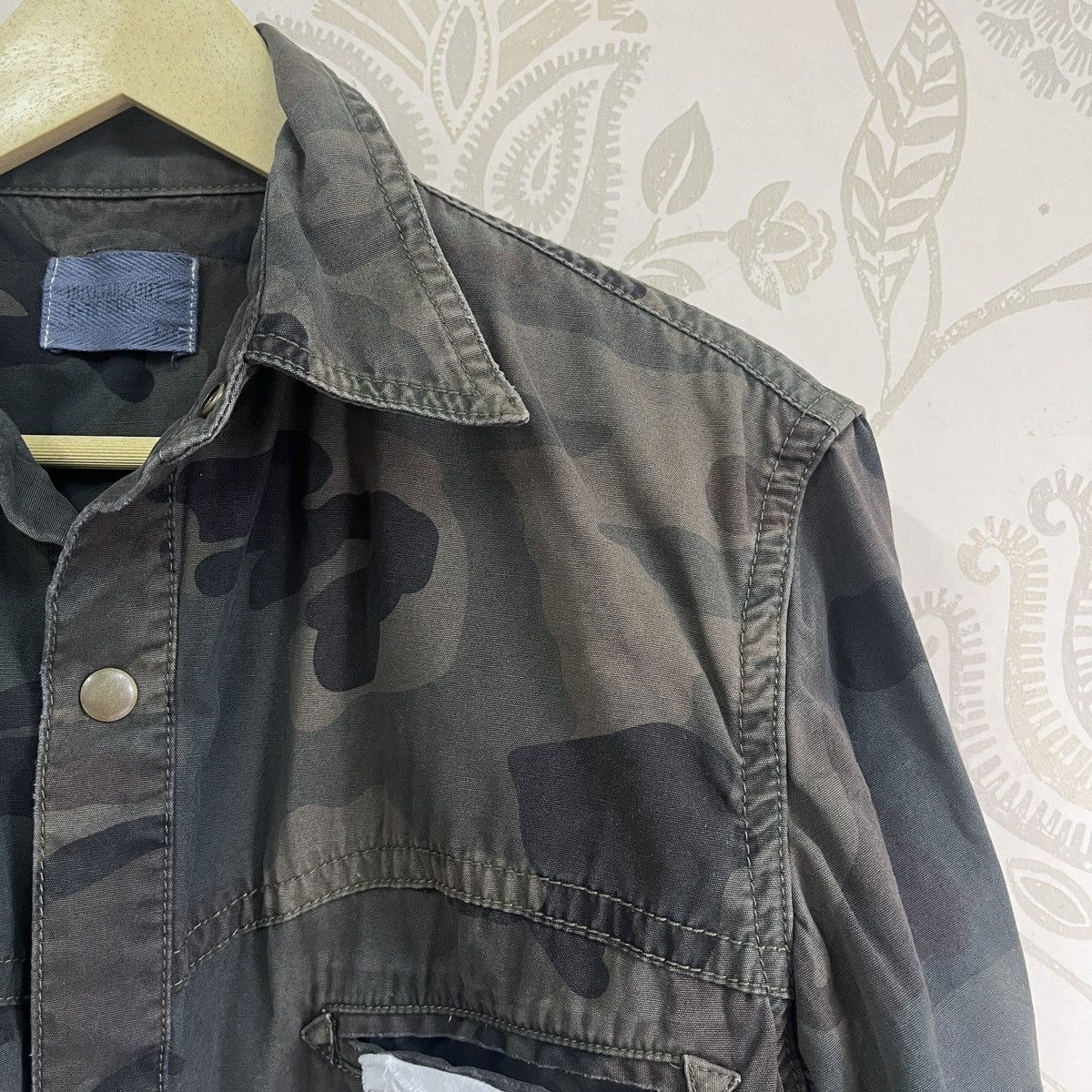 Hysteric Glamour × Seditionaries Vintage Wacko Maria Dovetail Skull Camouflage Jacket Size US M / EU 48-50 / 2 - 6 Thumbnail