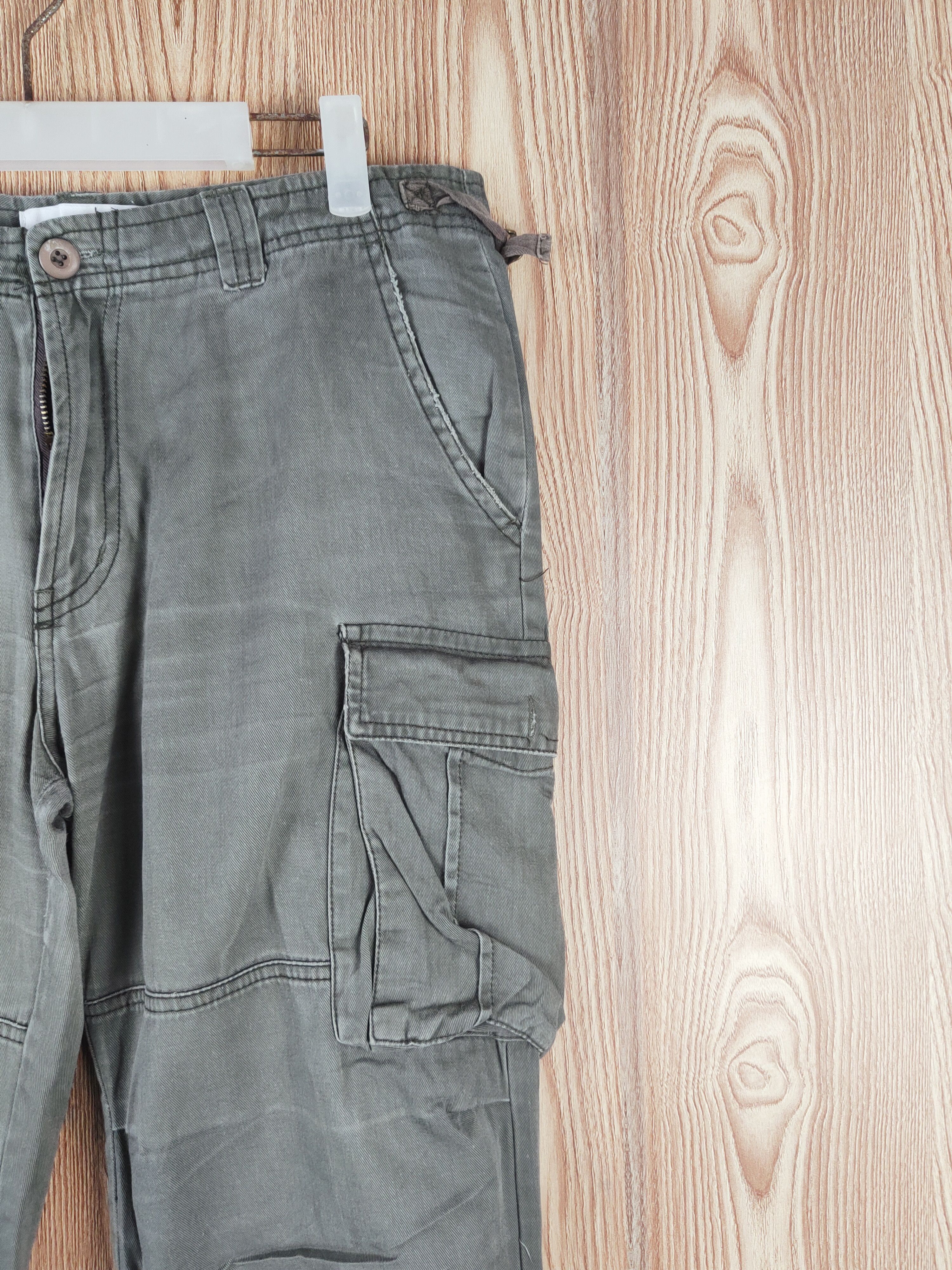 Japanese Brand × Vintage Vintage 💥 Soyous Green Multi Tactical pocket Cargo Pants Size US 32 / EU 48 - 5 Thumbnail