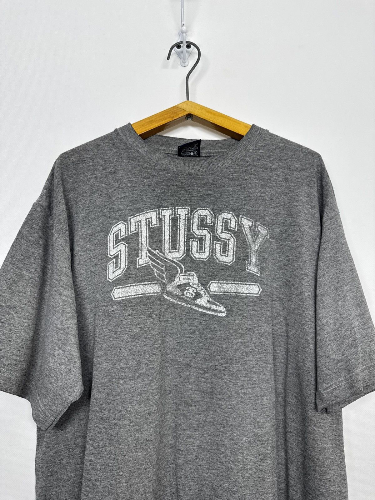 Stussy Vintage Y2k Faded Stussy T-Shirt 90’s Size US L / EU 52-54 / 3 - 4 Thumbnail