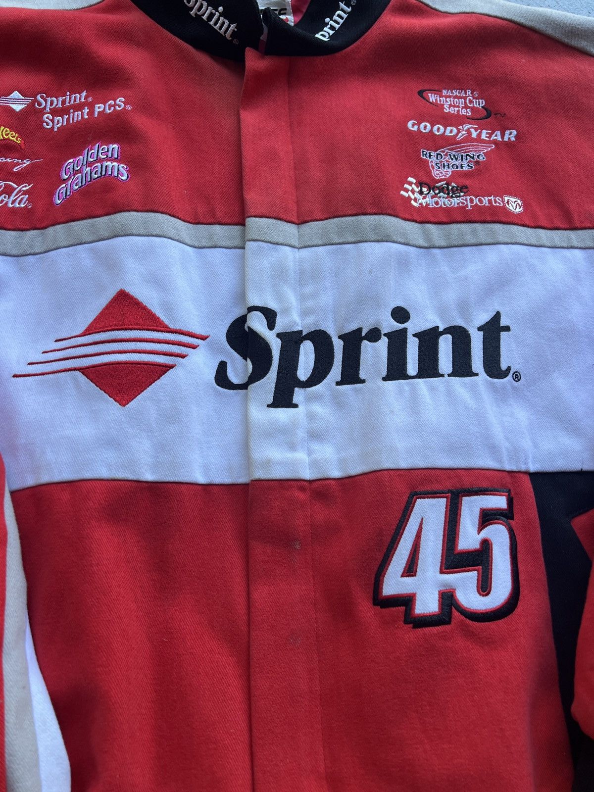 NASCAR NASCAR Kyle Petty Sprint Racing Jacket Size US XXL / EU 58 / 5 - 3 Thumbnail