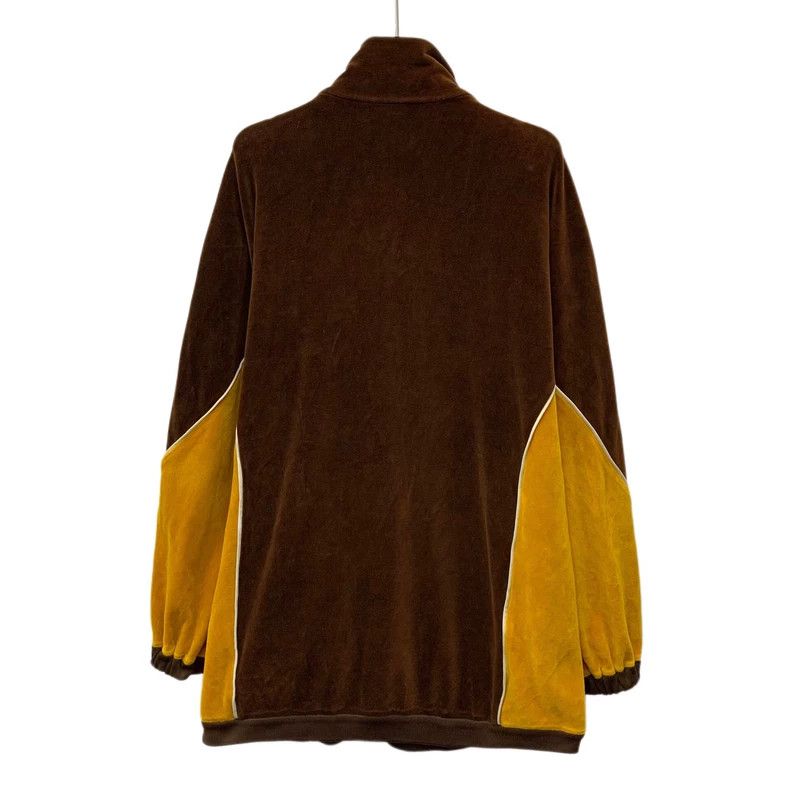Gucci Gucci Dark brown logo embroidered cotton stand-up collar z Size S / US 4 / IT 40 - 2 Thumbnail