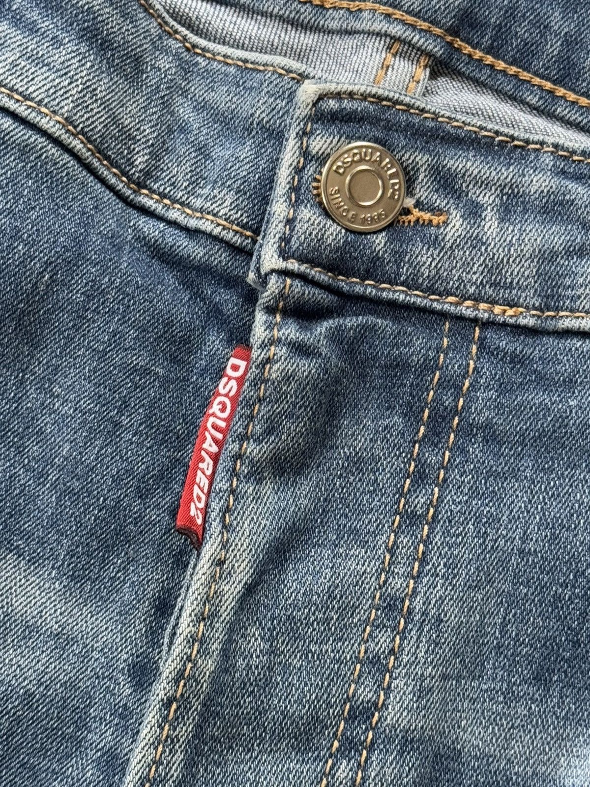 Dsquared2 Dsquared2 48 denim pant trouser Jean chino distressed skater Size US 34 / EU 50 - 8 Thumbnail