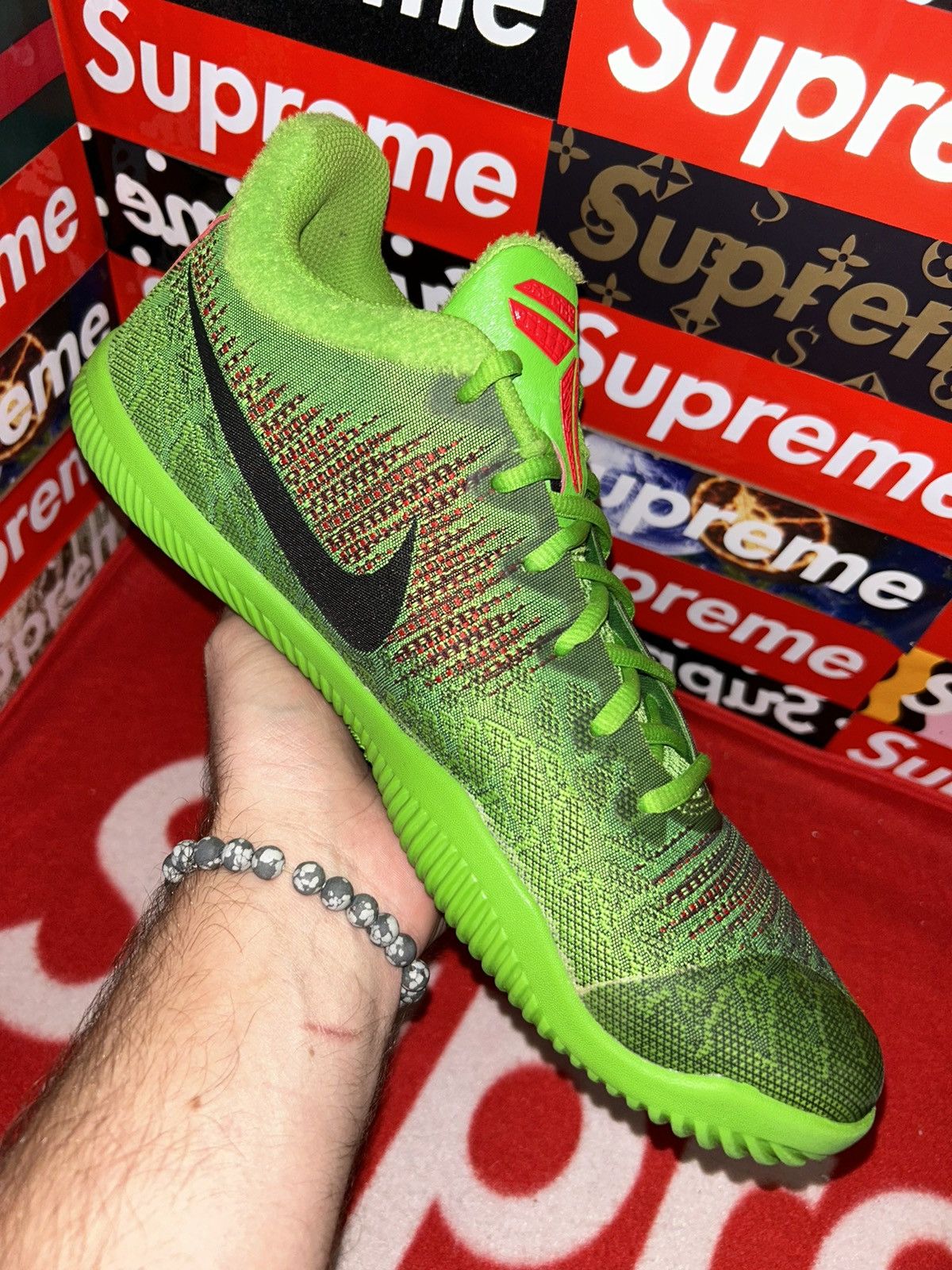 Nike Nike Mamba Rage 'Grinch' - 908972-300 size 10.5 with box Size US 10.5 / EU 43-44 - 7 Thumbnail
