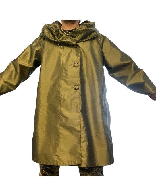 Designer Dennis Basso Green/Yellow Jacket Size 3XL / US 20-22 - 6 Thumbnail
