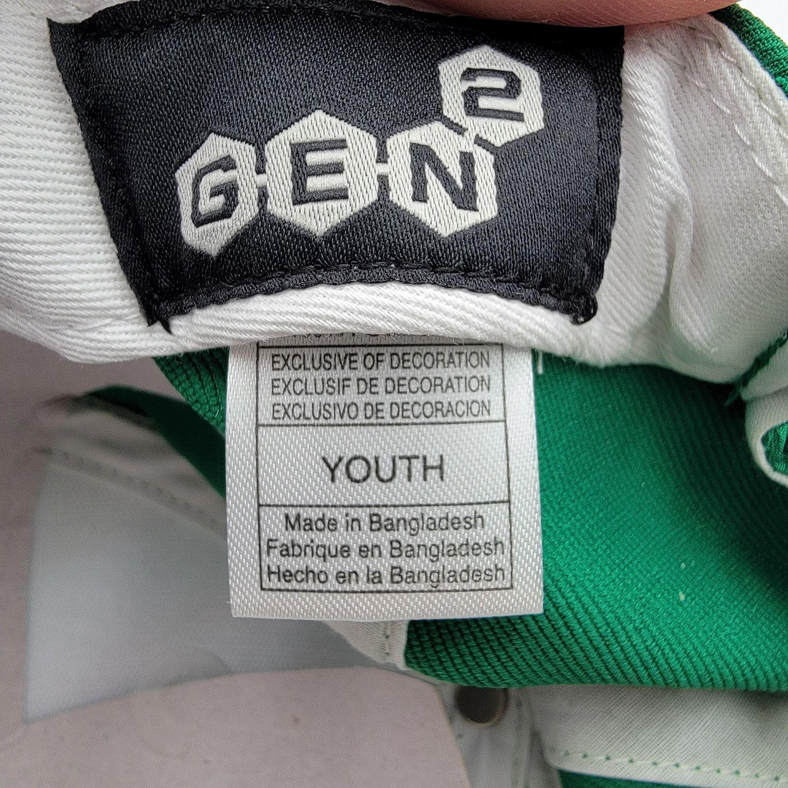 Mexican Threads Gen2 Sports Mexico Snapback Cap Youth OS Size ONE SIZE - 5 Thumbnail