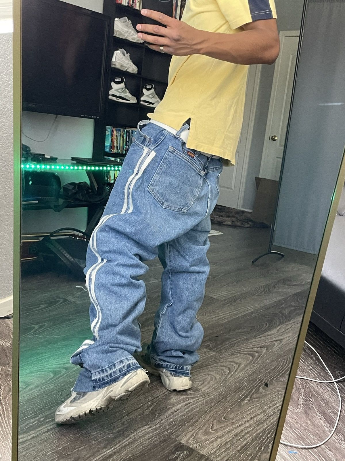 Double striped lavish Jeans