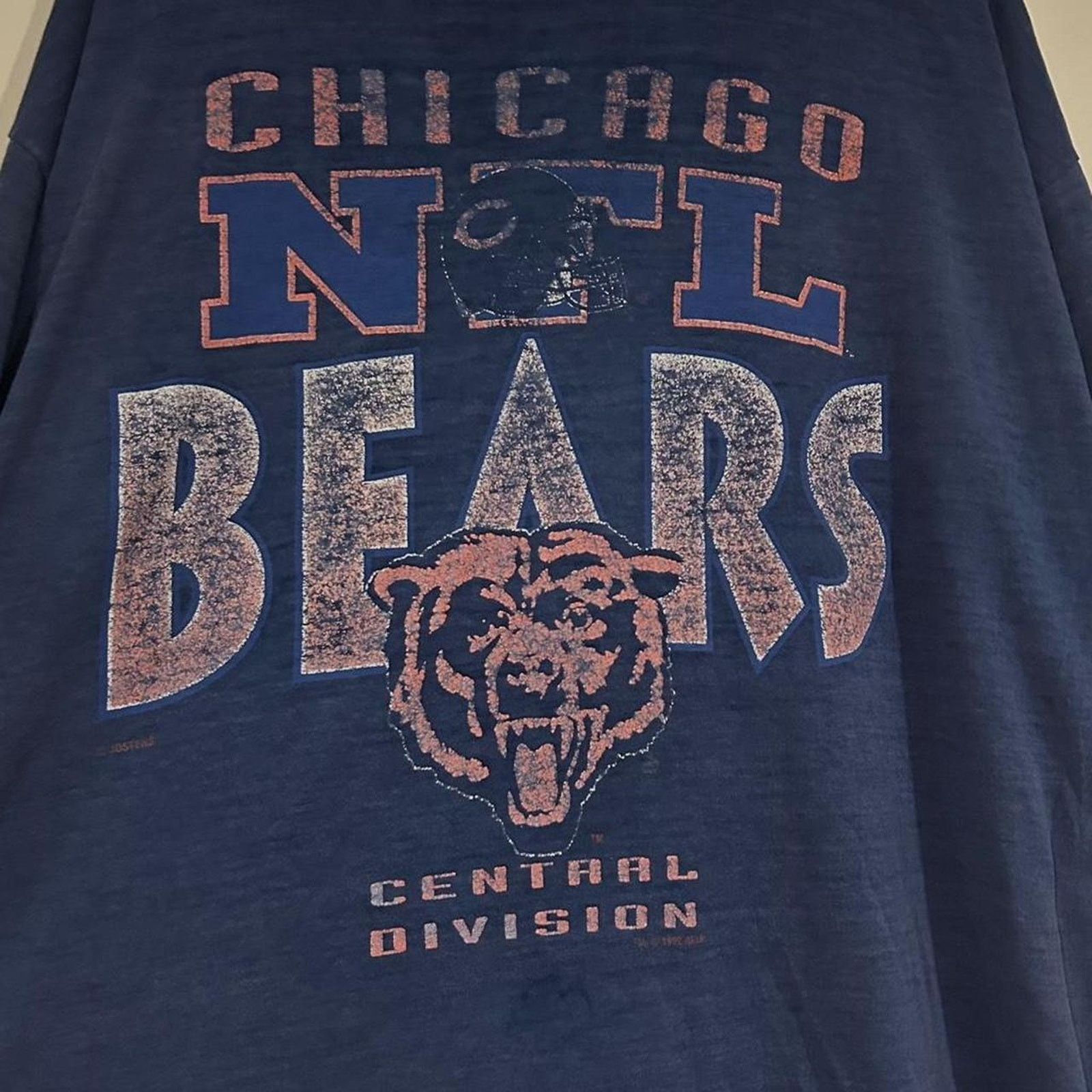 Other Vintage 1992 Chicago Bears Tee Shirt Size US XXL / EU 58 / 5 - 2 Thumbnail