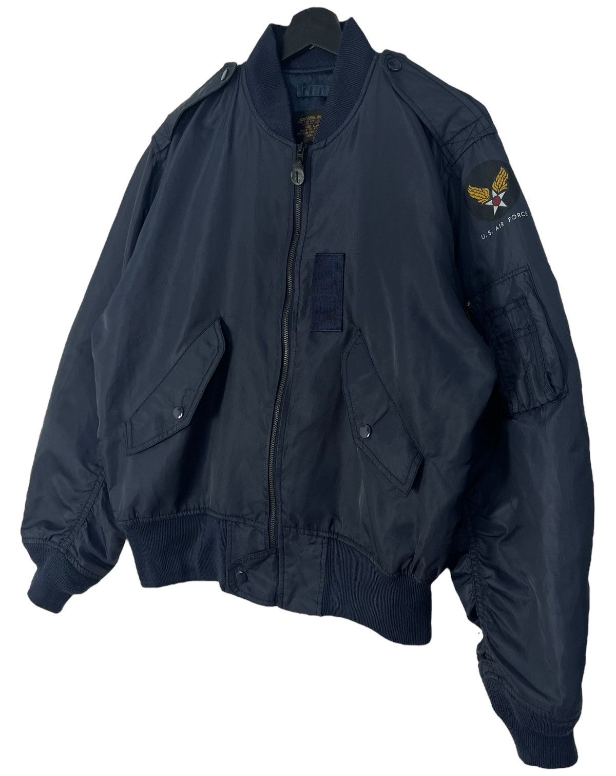 Vintage Vintage MA-1 US Air Force Jacket United Workers Issue Size US L / EU 52-54 / 3 - 3 Thumbnail