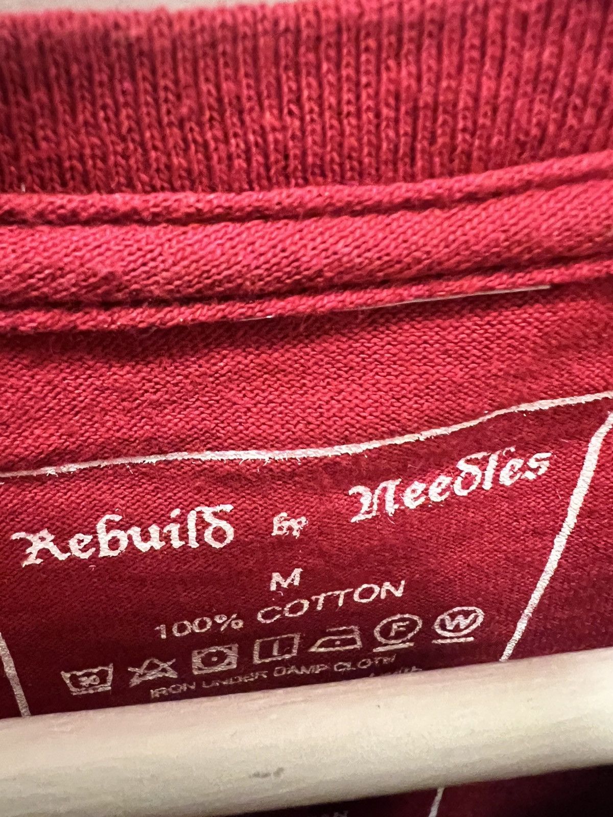 Needles INDIANA Rebuilt 7x T-shirt Size US L / EU 52-54 / 3 - 5 Thumbnail