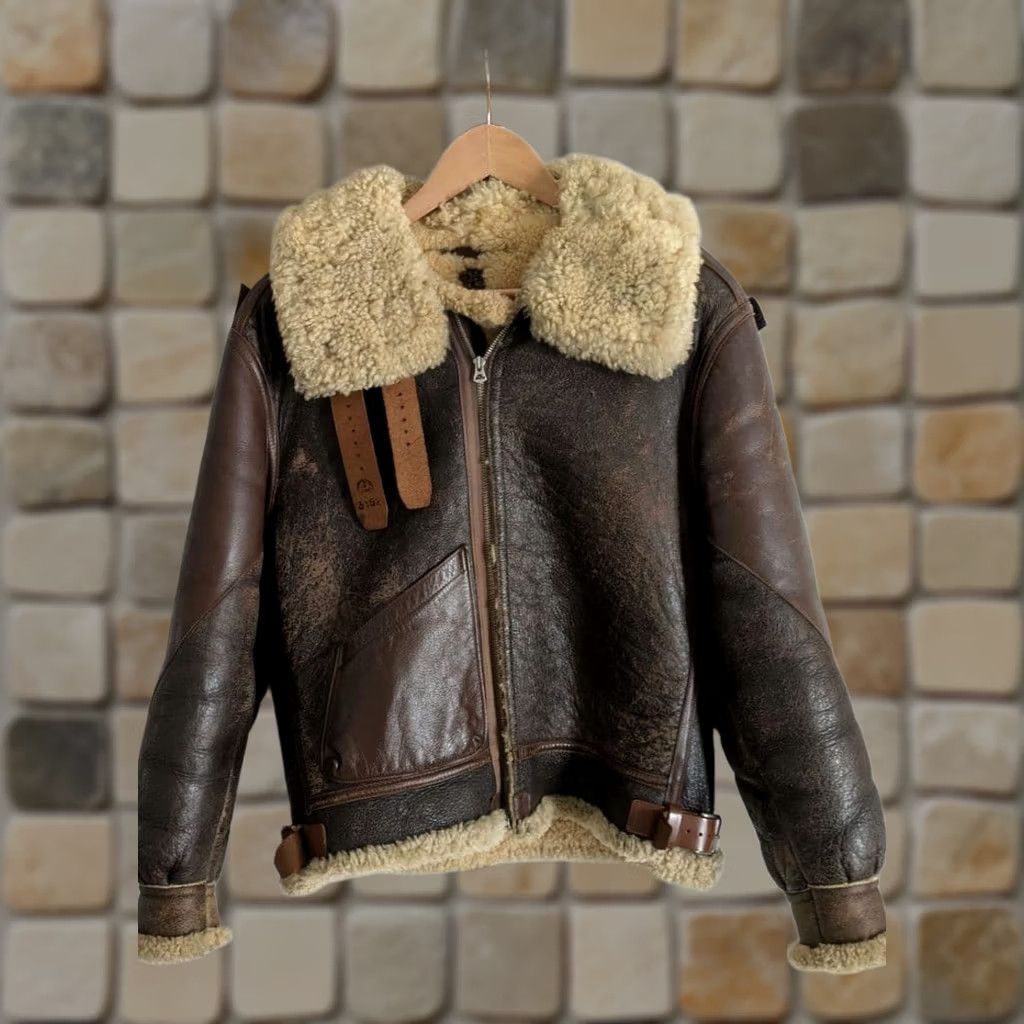 Vintage VINTAGE The Real McCoy’s B-3 Flight Jacket 90s Size 40 Mens Jacket Size US XXS / EU 40 - 1 Thumbnail