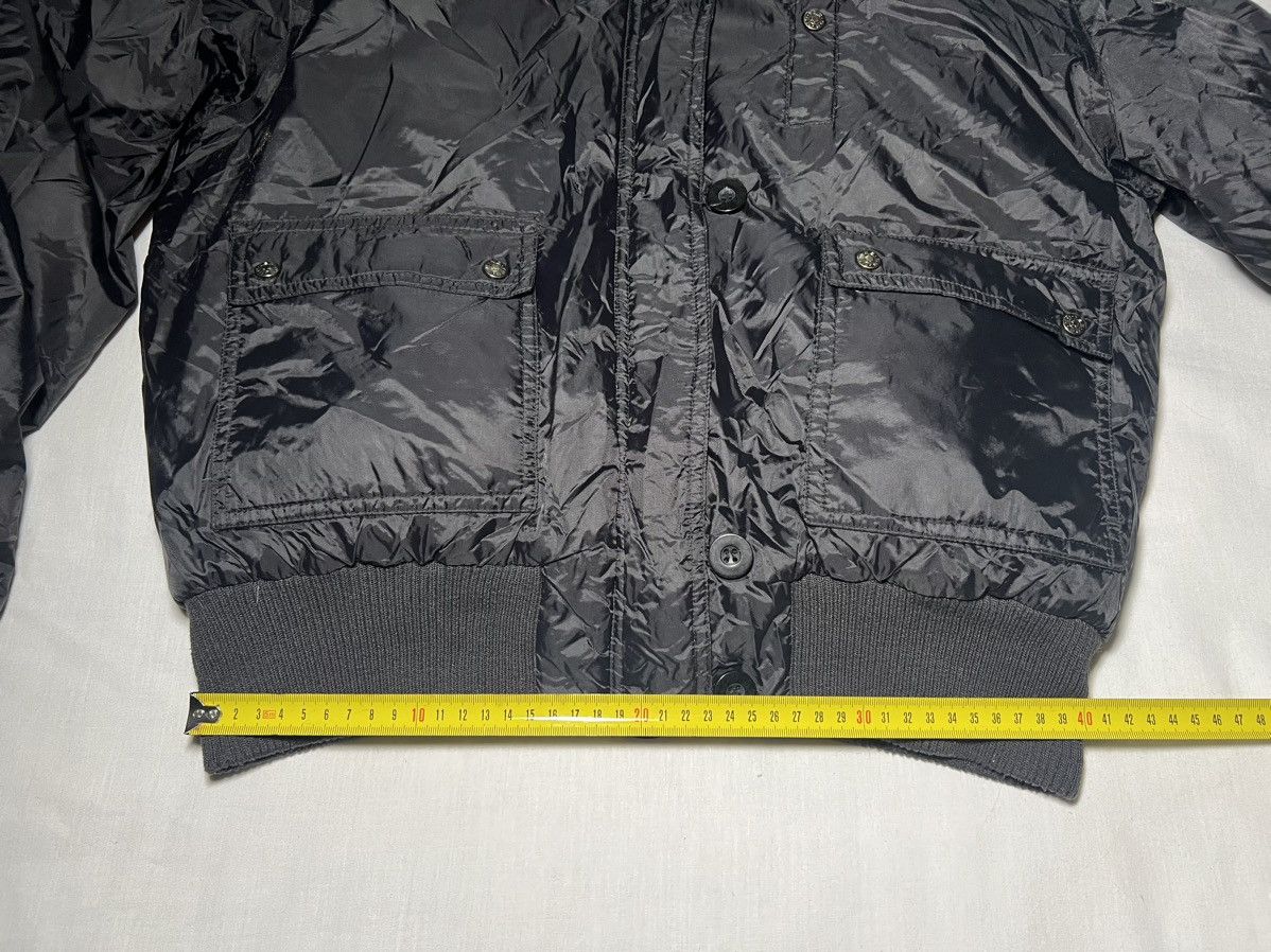 Other Vintage Y2K Yes Or No Black Down Bomber Jacket Avia MA-1 Size S / US 4 / IT 40 - 4 Thumbnail