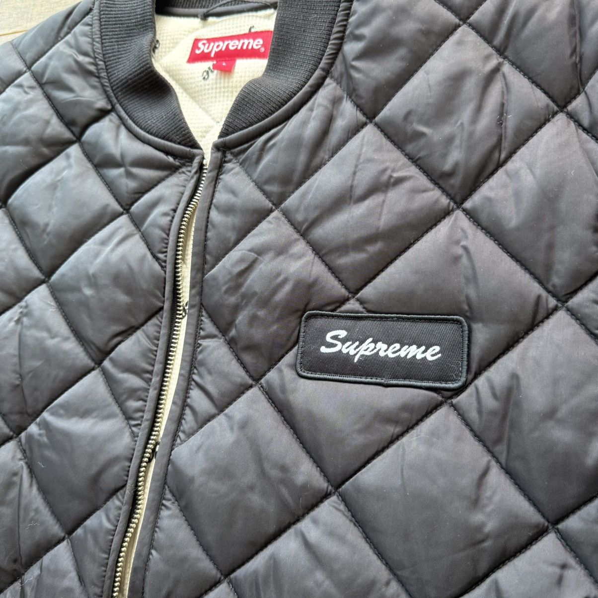 Supreme Supreme Color Block Quilted Work Jacket Black Size US L / EU 52-54 / 3 - 2 Thumbnail