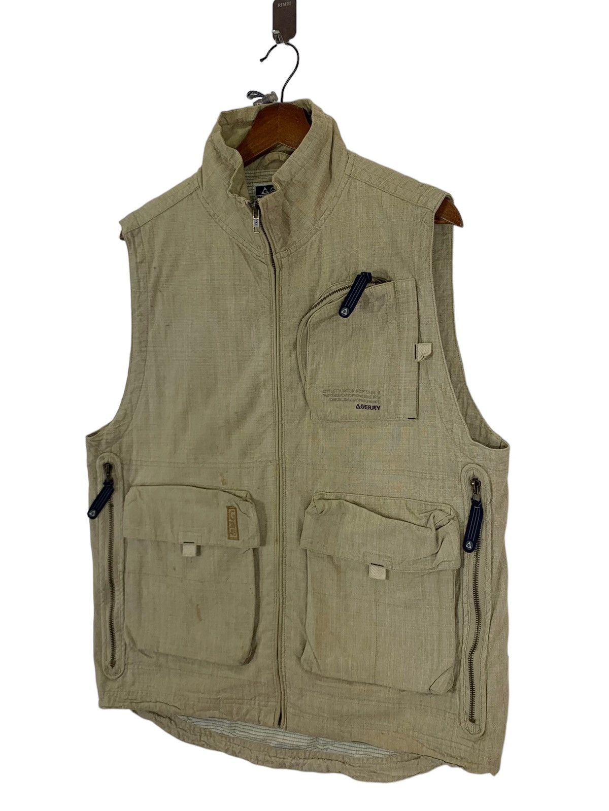Vintage VINTAGE GERRY UTILITY VEST JACKET Size US M / EU 48-50 / 2 - 2 Thumbnail