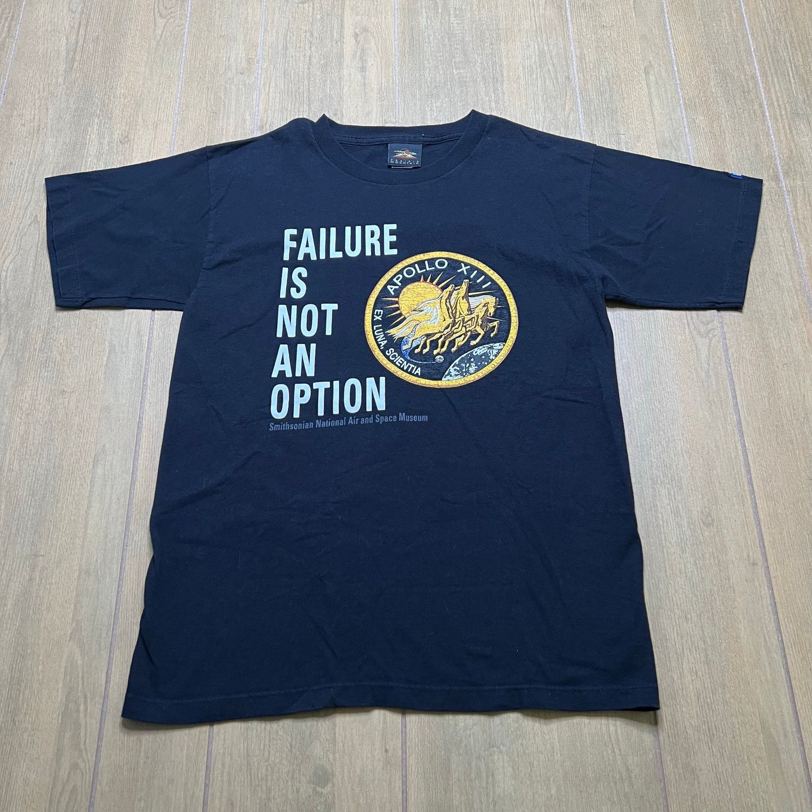 Vintage Apollo 13 Failure Is Not an Option T-Shirt Smithsonian NASA Size US M / EU 48-50 / 2 - 1 Thumbnail