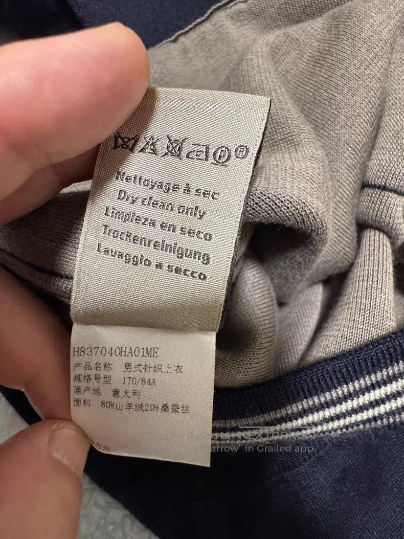Hermes Hermes Cashmere Hooded Jacket, Thick, 80% Cashmere, 20% Mu Size US M / EU 48-50 / 2 - 7 Thumbnail