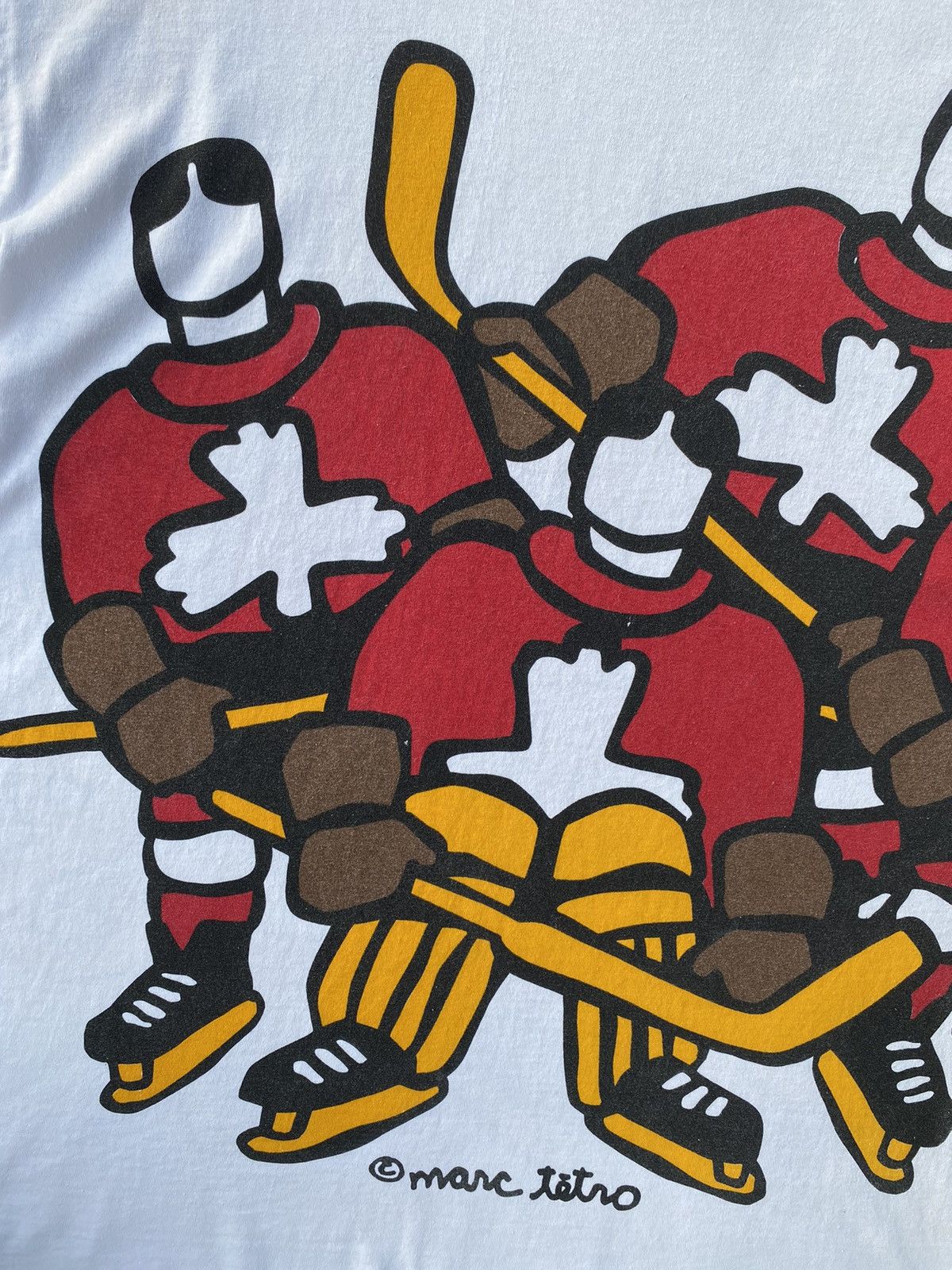 Vintage Sick🔥Vintage 90s Marc Tetro Canada Art Tees Size US XL / EU 56 / 4 - 14 Thumbnail