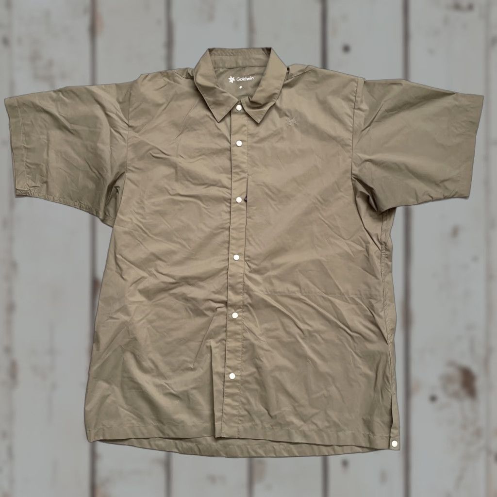 Goldwin Goldwin Japan (GM54105) Pertex Double Cloth Hike Shirt Nylon Outdoor Camp 2 (M) Shirt Adult Medium Nylon Outdoor Hiking 90s Theme Mens Size US XS / EU 42 / 0 - 1 Thumbnail
