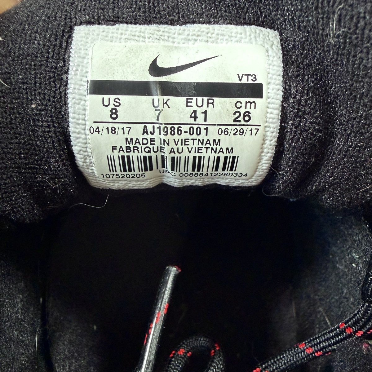 Nike × Undefeated Nike Air Max 97 Undefeated OG Black Gucci Size US 8 / EU 41 - 6 Thumbnail