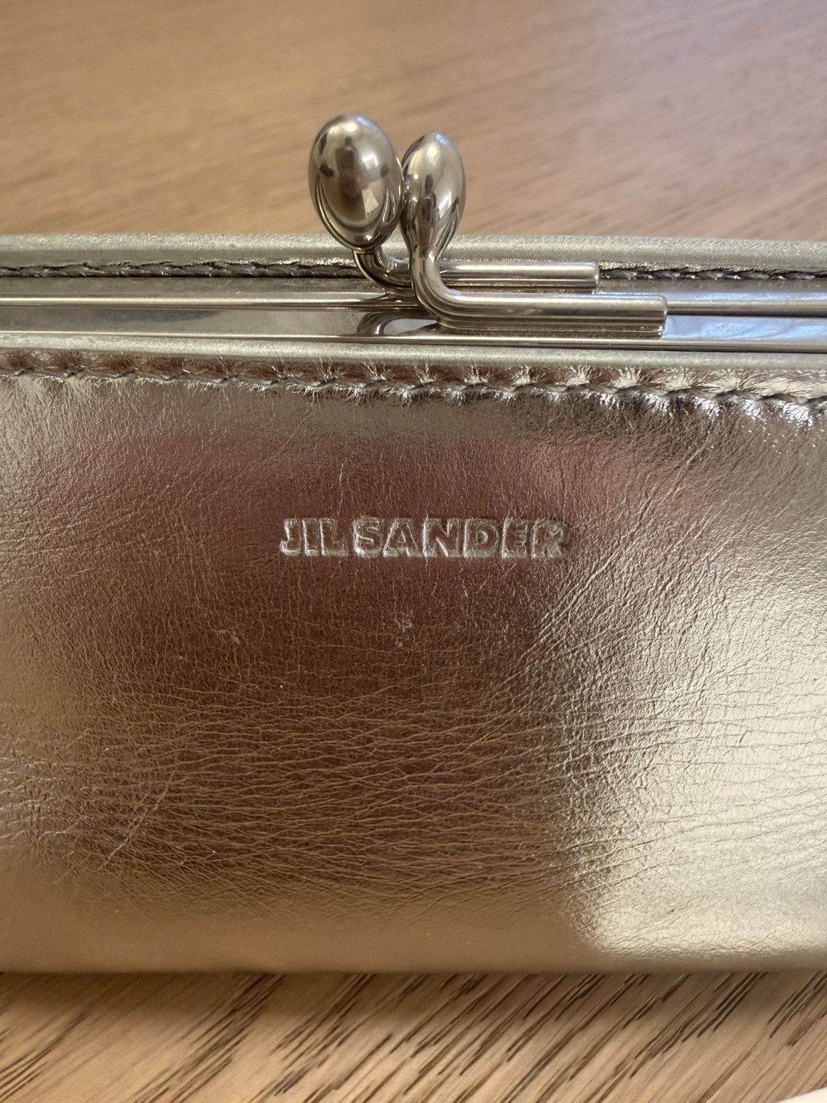 Jil Sander Jil Sander Goji Micro Metallic Leather Bag Size ONE SIZE - 3 Thumbnail