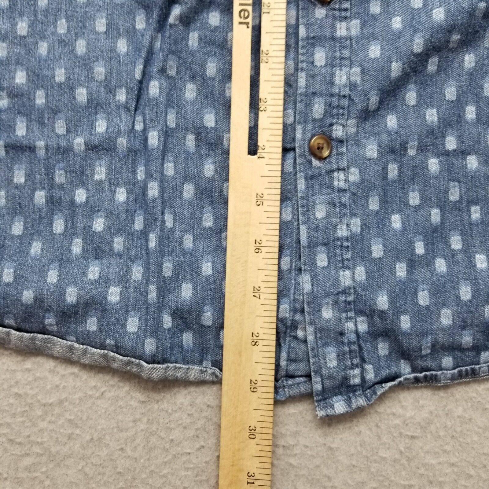 Old Navy Old Navy Shirt Mens 2XL Blue Button Up Short Sleeve Pocket Size US XXL / EU 58 / 5 - 8 Thumbnail