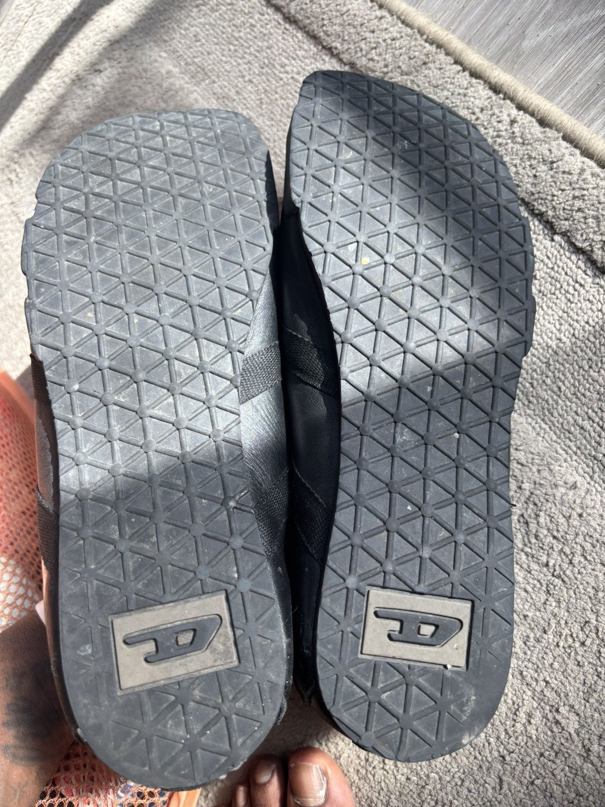Diesel VINTAGE] 2002 Diesel "Wish" Leather Racing Sneakers : US 10 Size US 10 / EU 43 - 6 Thumbnail