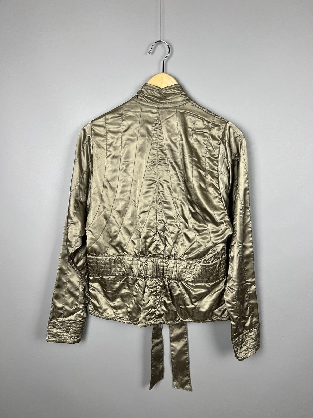 Moncler Moncler RARE Vintage Nylon Zip Up Jacket Size S / US 4 / IT 40 - 9 Thumbnail
