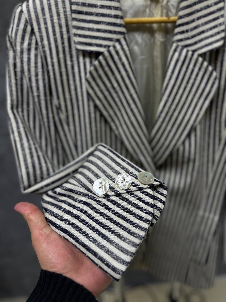 Japanese Brand × Vintage Vintage Miss Torrente Cage Paris Blazer Size L / US 10 / IT 46 - 8 Thumbnail