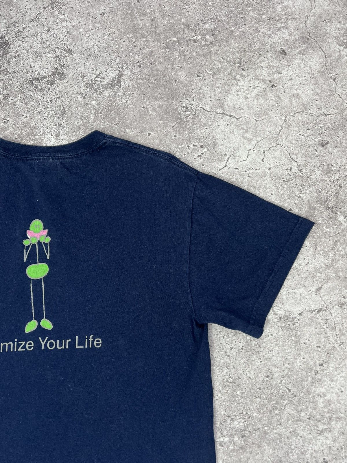 Gildan Vintage Y2K Google T-shirt Optimize Your Life Size US S / EU 44-46 / 1 - 14 Thumbnail