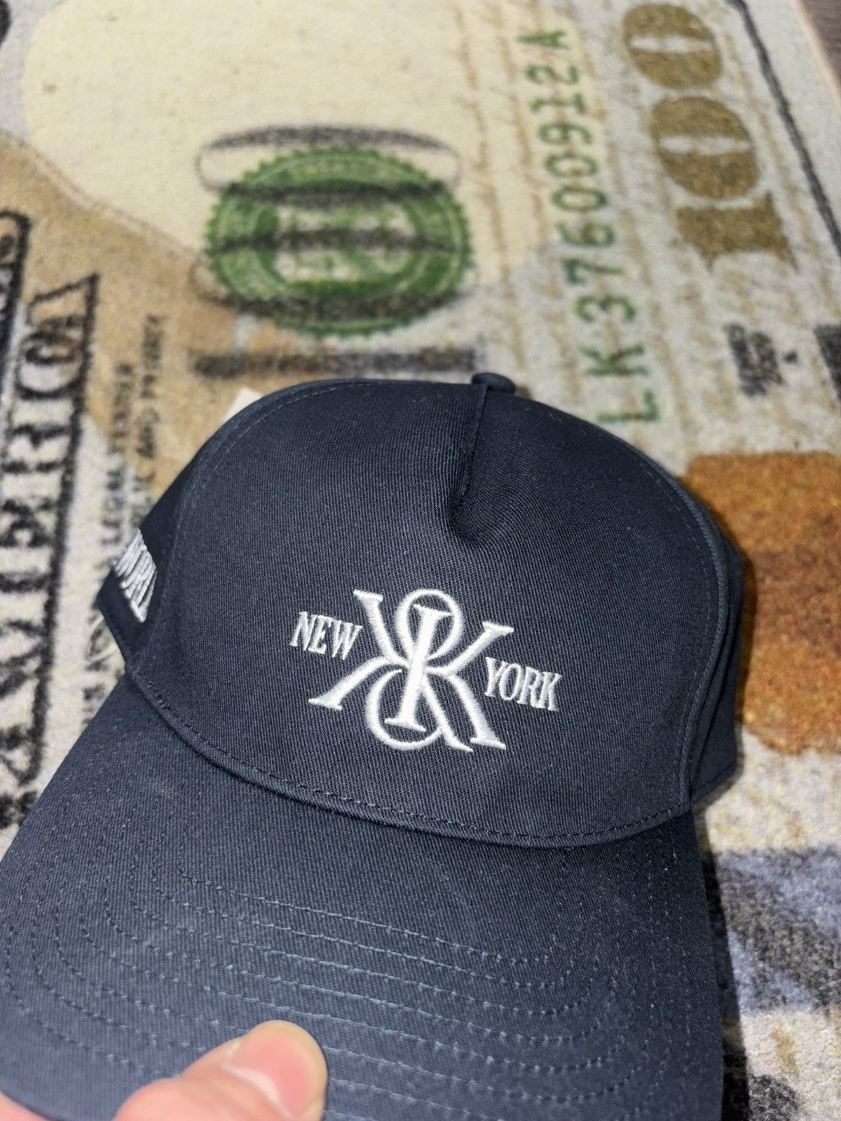 Kith Kith and Kin New York Twill Bay Low Pinch Crown Hat Size ONE SIZE - 2 Thumbnail