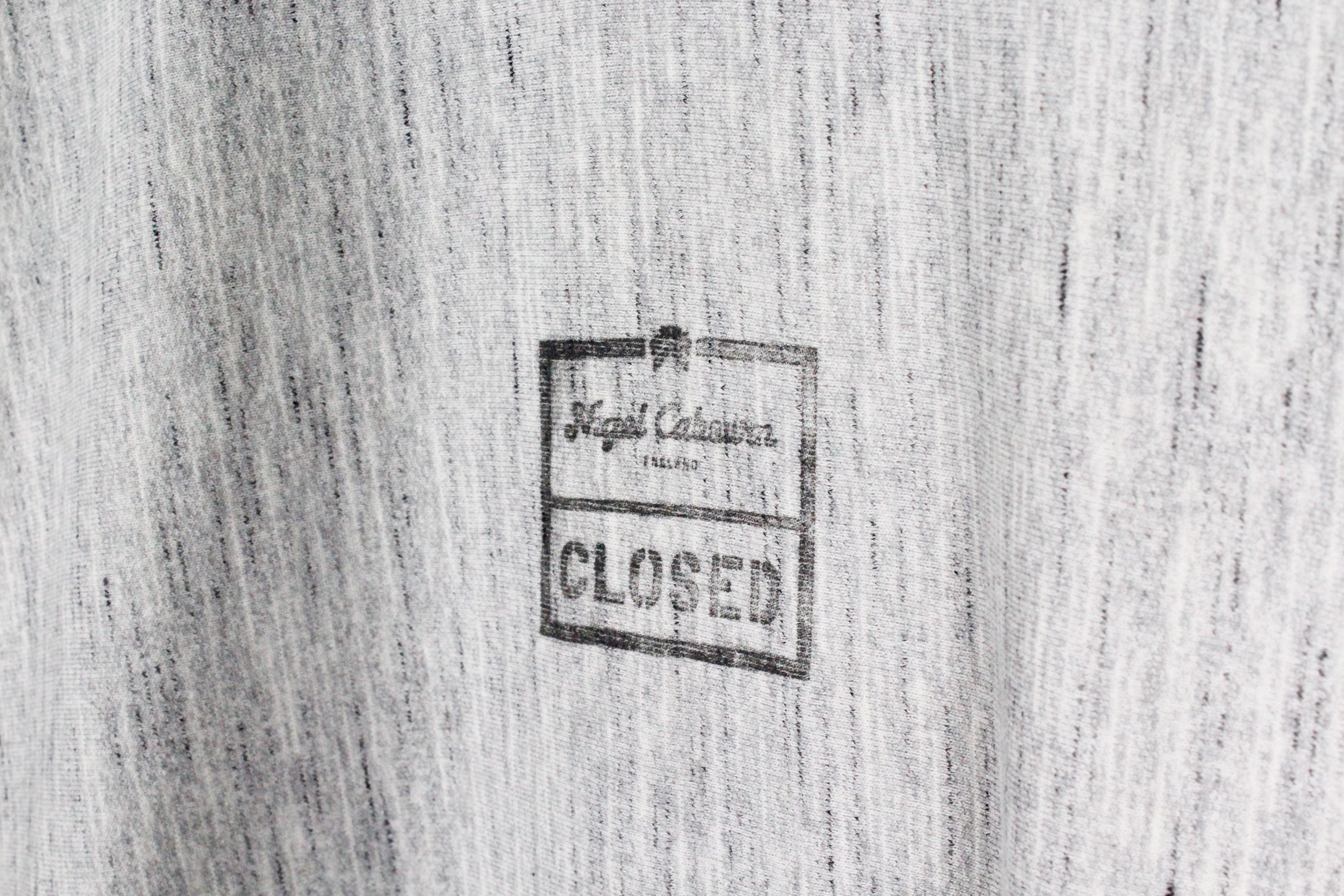 Nigel Cabourn Nigel Cabourn Closed Oversized Grey Melange Crew Sweatshirt Size US M / EU 48-50 / 2 - 4 Thumbnail