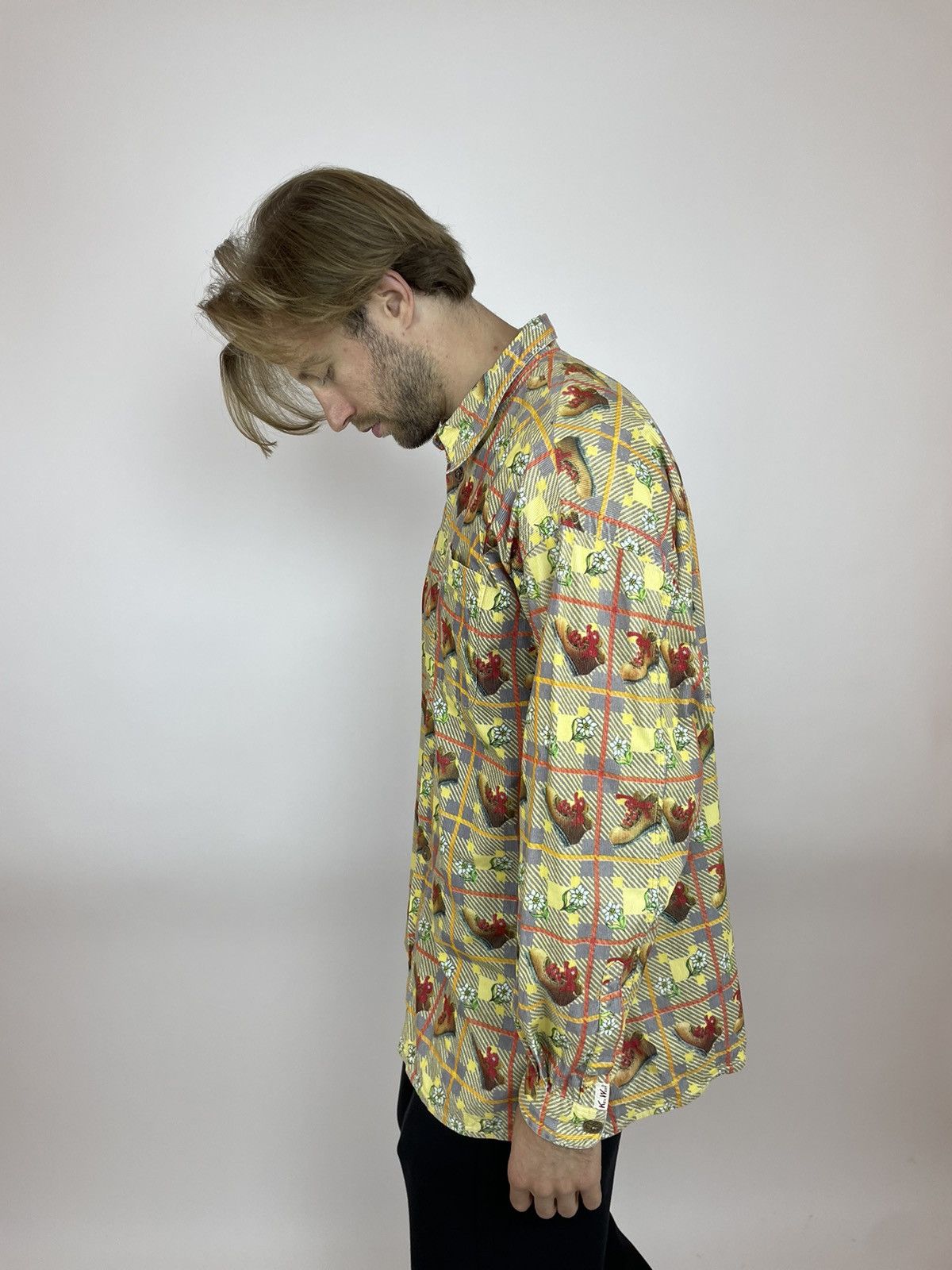Japanese Brand × Vintage Key West Plaid shirt long sleeve Vintage Mens size Large Size US L / EU 52-54 / 3 - 8 Thumbnail