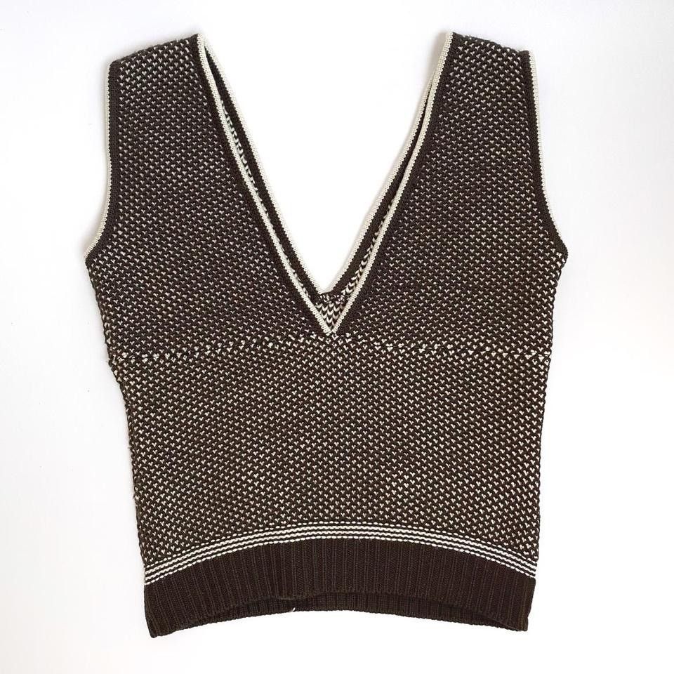 Miu Miu × Vintage miu miu woollen knitted top from fall/winter 2000 line Size S / US 4 / IT 40 - 5 Thumbnail