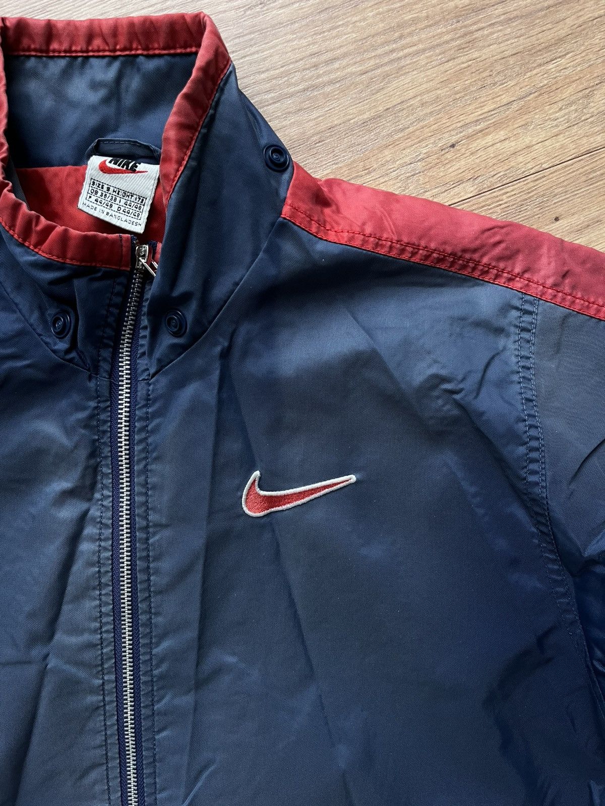 Nike 90’s NIKE RETRO BIG SWOOSH LOGO OVERSIZED TRACK JACKET Y2K Size US S / EU 44-46 / 1 - 4 Thumbnail
