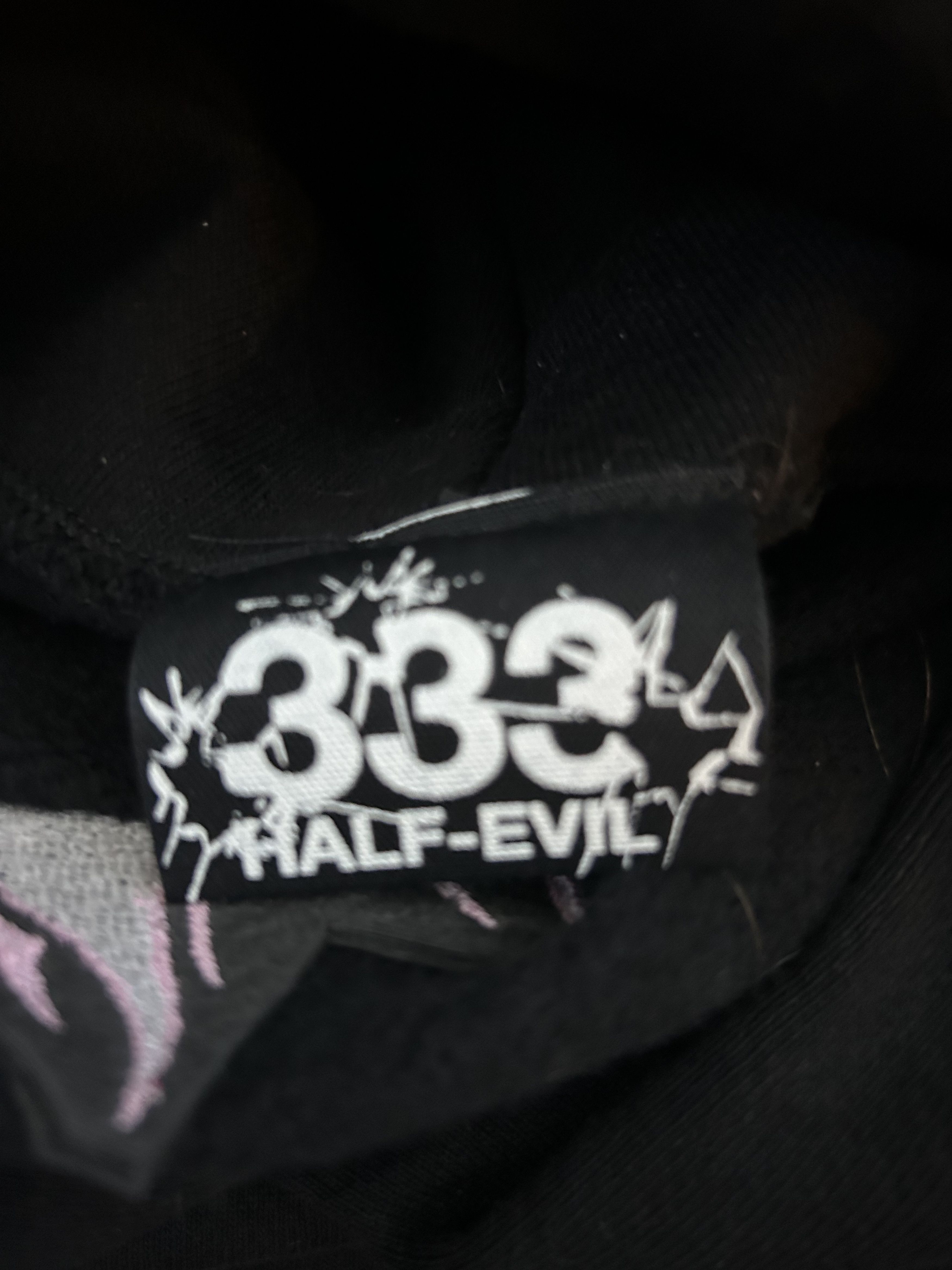 Half Evil Half Evil Valentines Flames Logo Hoodie Size US M / EU 48-50 / 2 - 3 Thumbnail