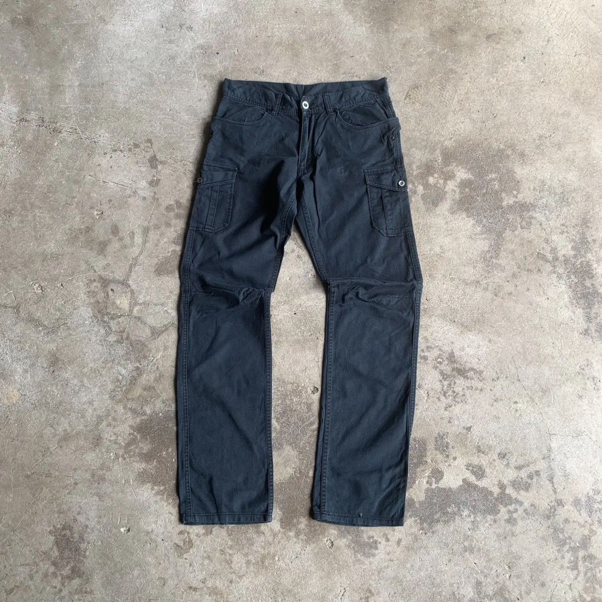 Japanese Brand Double Edge Bondage Style Slim Fit Pants 31x31 Nice Design Size US 31 - 2 Thumbnail