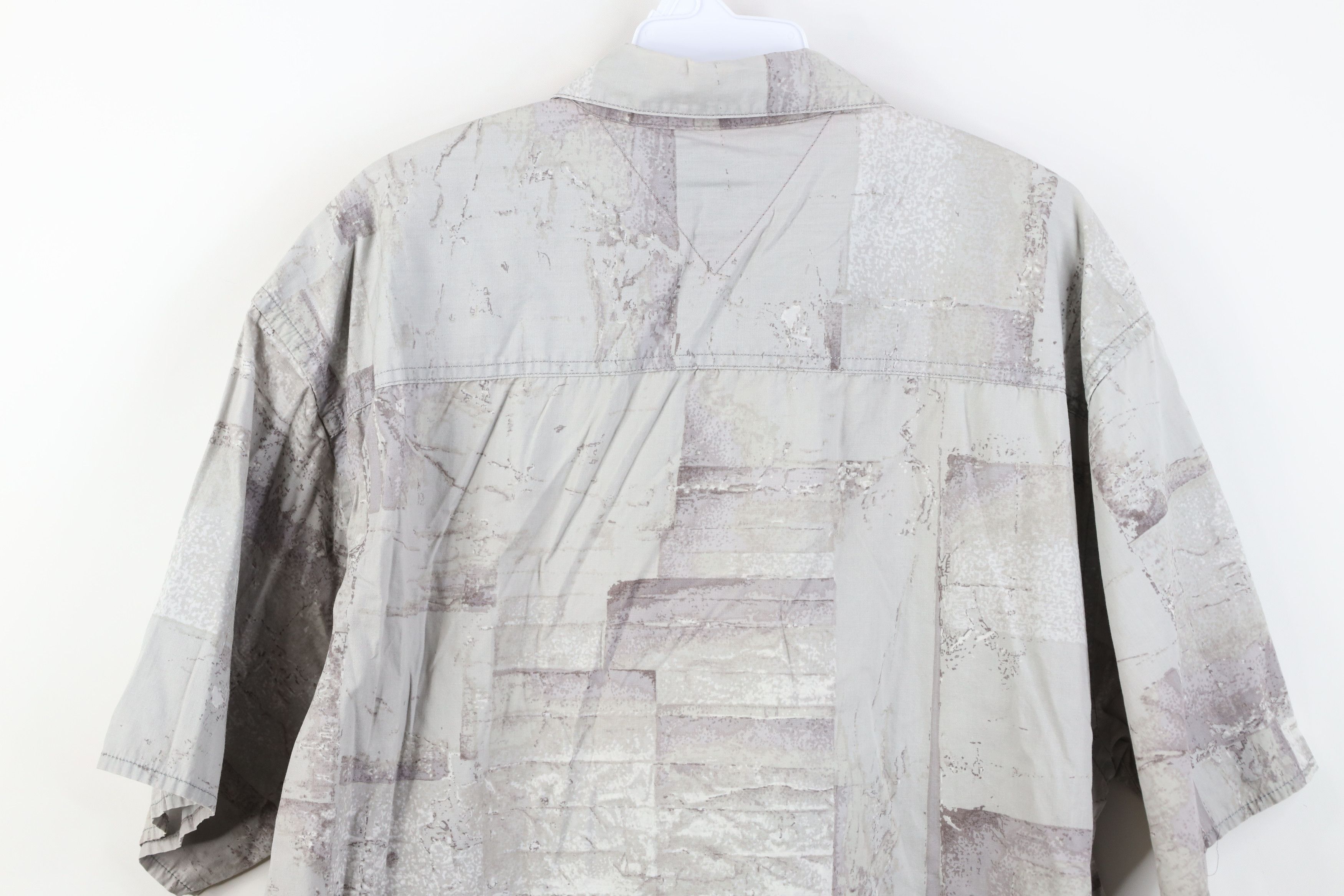 Tommy Hilfiger Vintage 90s Y2K Tommy Hilfiger Stone Wall Collared Shirt Size US XL / EU 56 / 4 - 11 Thumbnail
