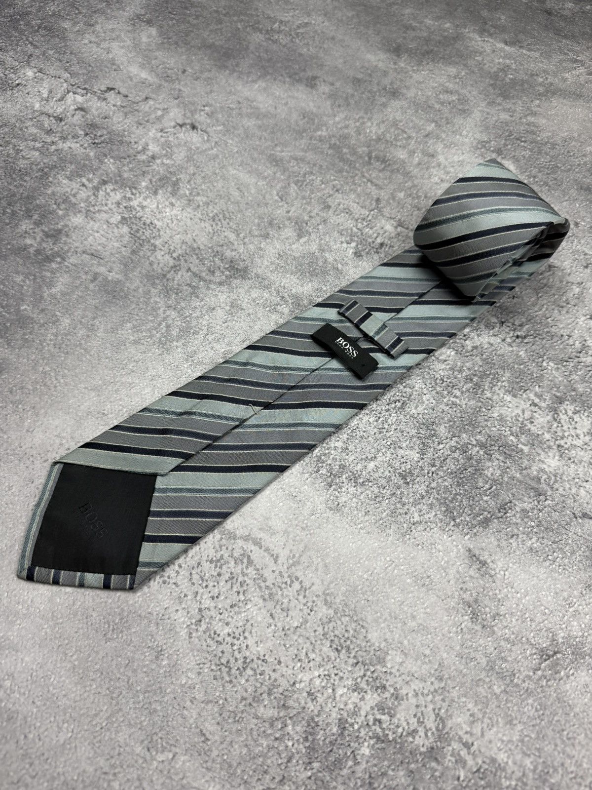 Hugo Boss Hugo Boss Silk Tie Old Money Striped Made In Italy Luxury Size ONE SIZE - 4 Thumbnail