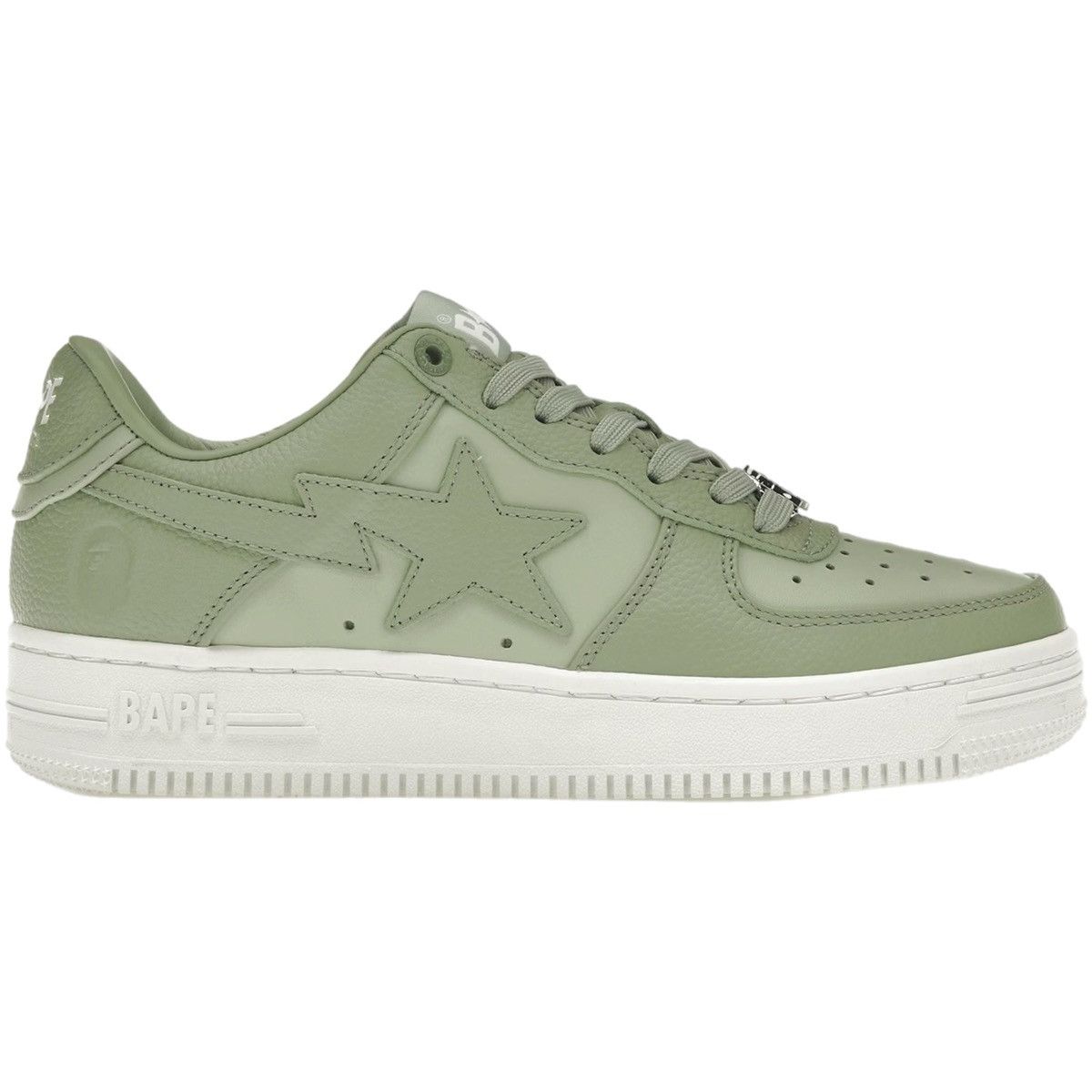 Bape A Bathing Ape Bapesta Green 2023 Size US 9.5 / EU 42-43 - 1 Thumbnail
