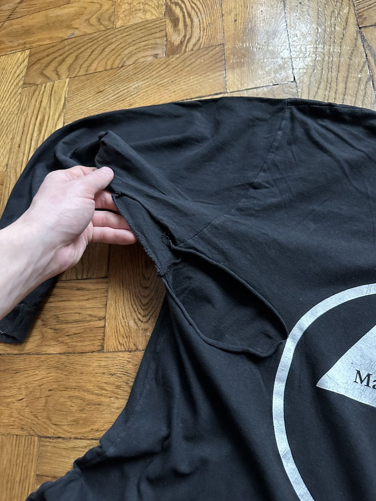 Band Tees Marilyn Manson Vintage 90's Band Logo Long Sleeve T Shirt Size US M / EU 48-50 / 2 - 7 Thumbnail