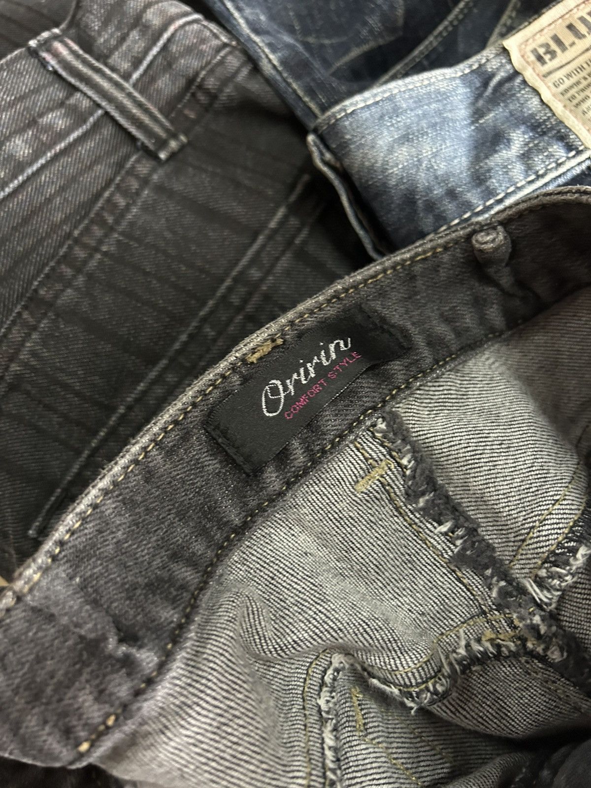 If Six Was Nine Oririn Lane Up Flared Punk Jeans Size US 29 - 7 Thumbnail