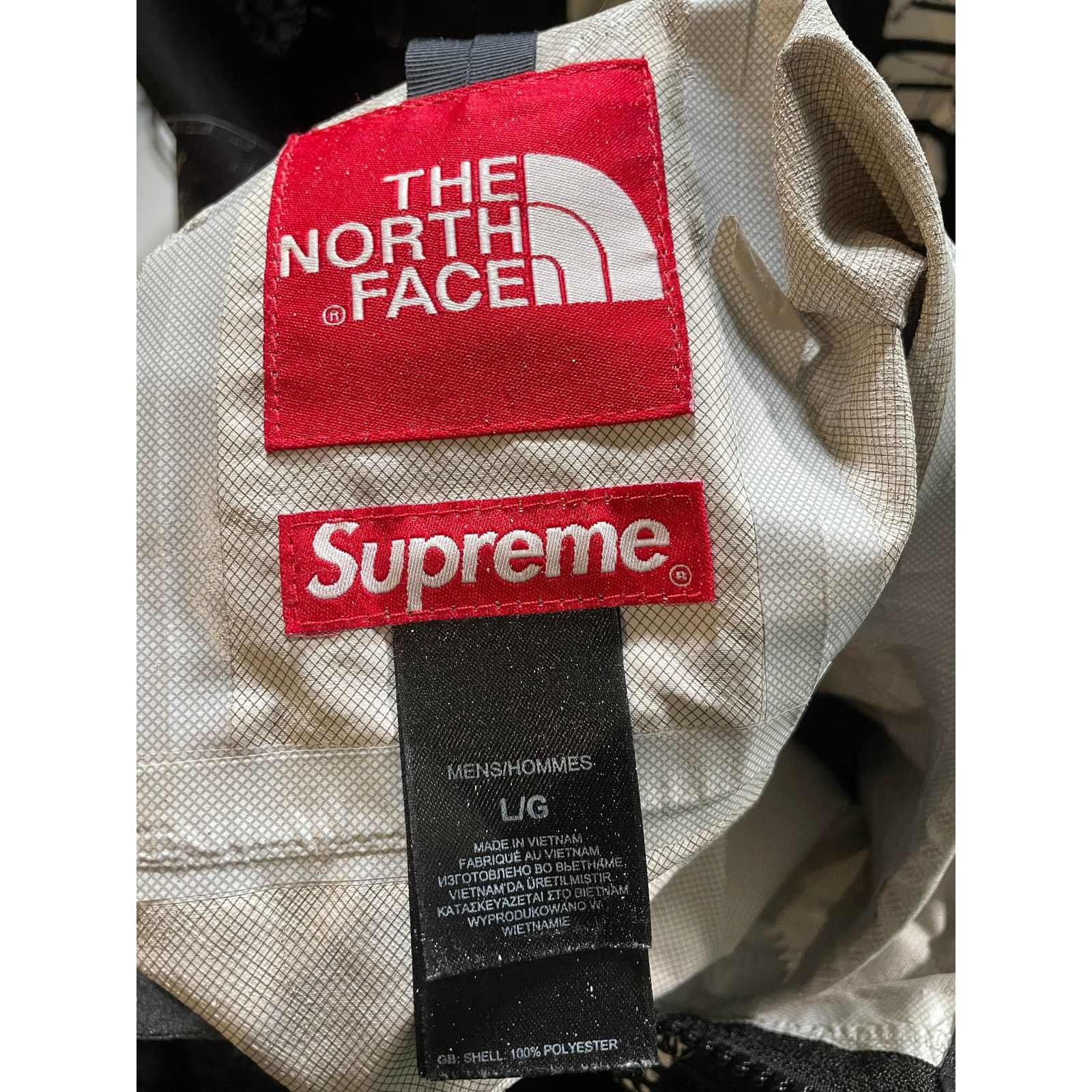 Supreme Supreme 'TNF Maps' Black Windbreaker Size L / US 10 / IT 46 - 6 Thumbnail