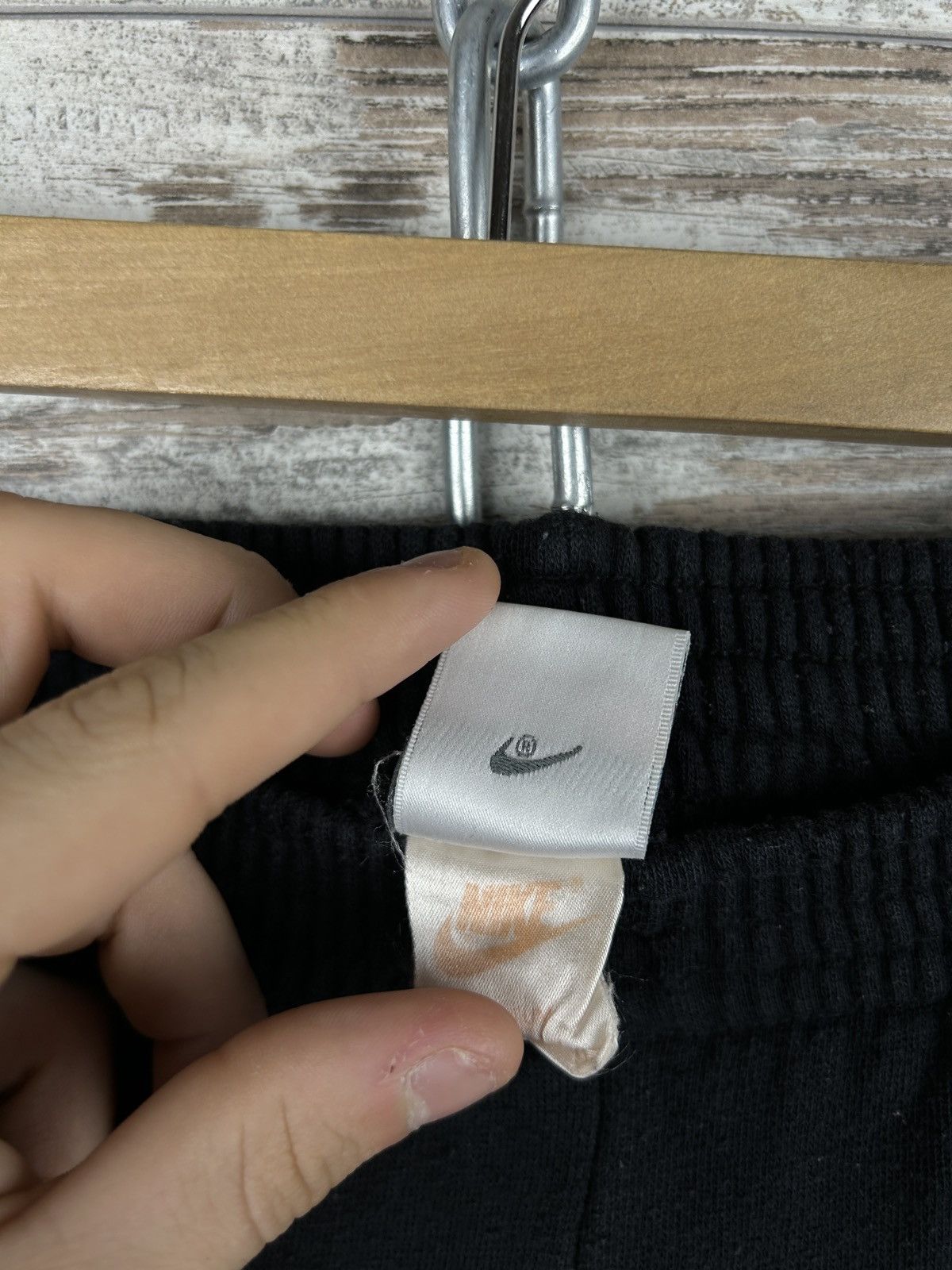Nike × Vintage Mens Vintage Nike basic Sweatpants y2k rare pants swoosh Size US 34 / EU 50 - 9 Thumbnail