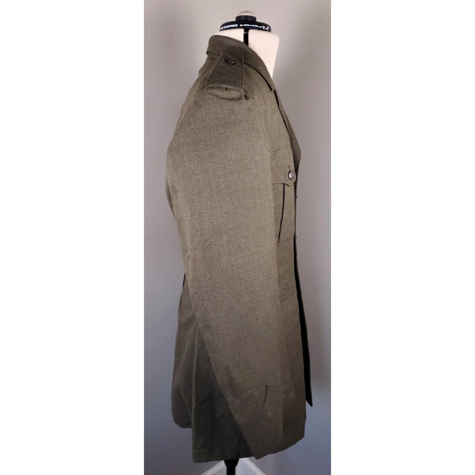 Vintage VINTAGE USMC Jacket Military USMC VTG 60s Wool Serge Alpha Dress 38 R Mens Green Size US XXS / EU 40 - 5 Thumbnail