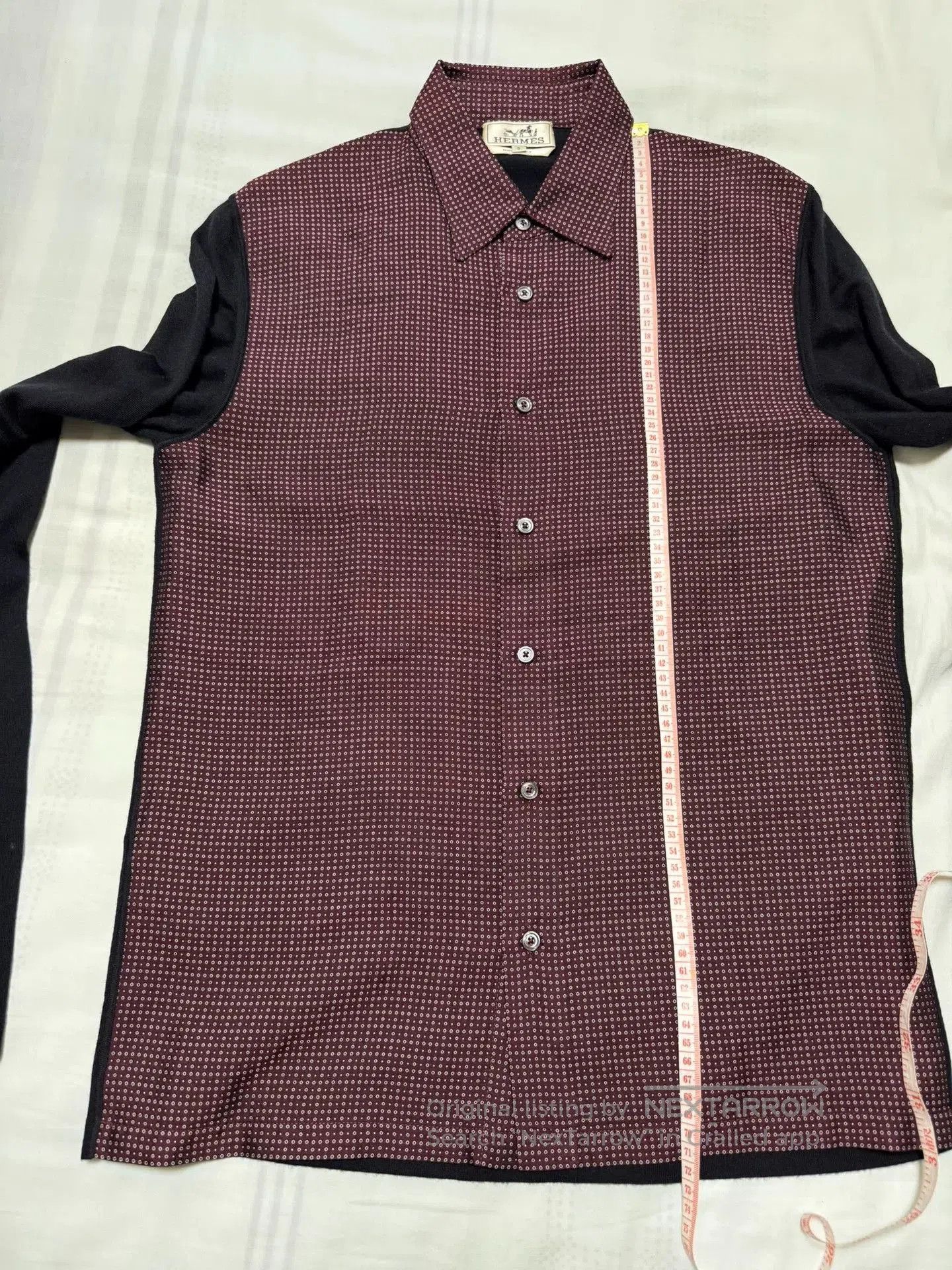 Hermes Hermes Cashmere Silk Button Up Shirt. Size US S / EU 44-46 / 1 - 5 Thumbnail