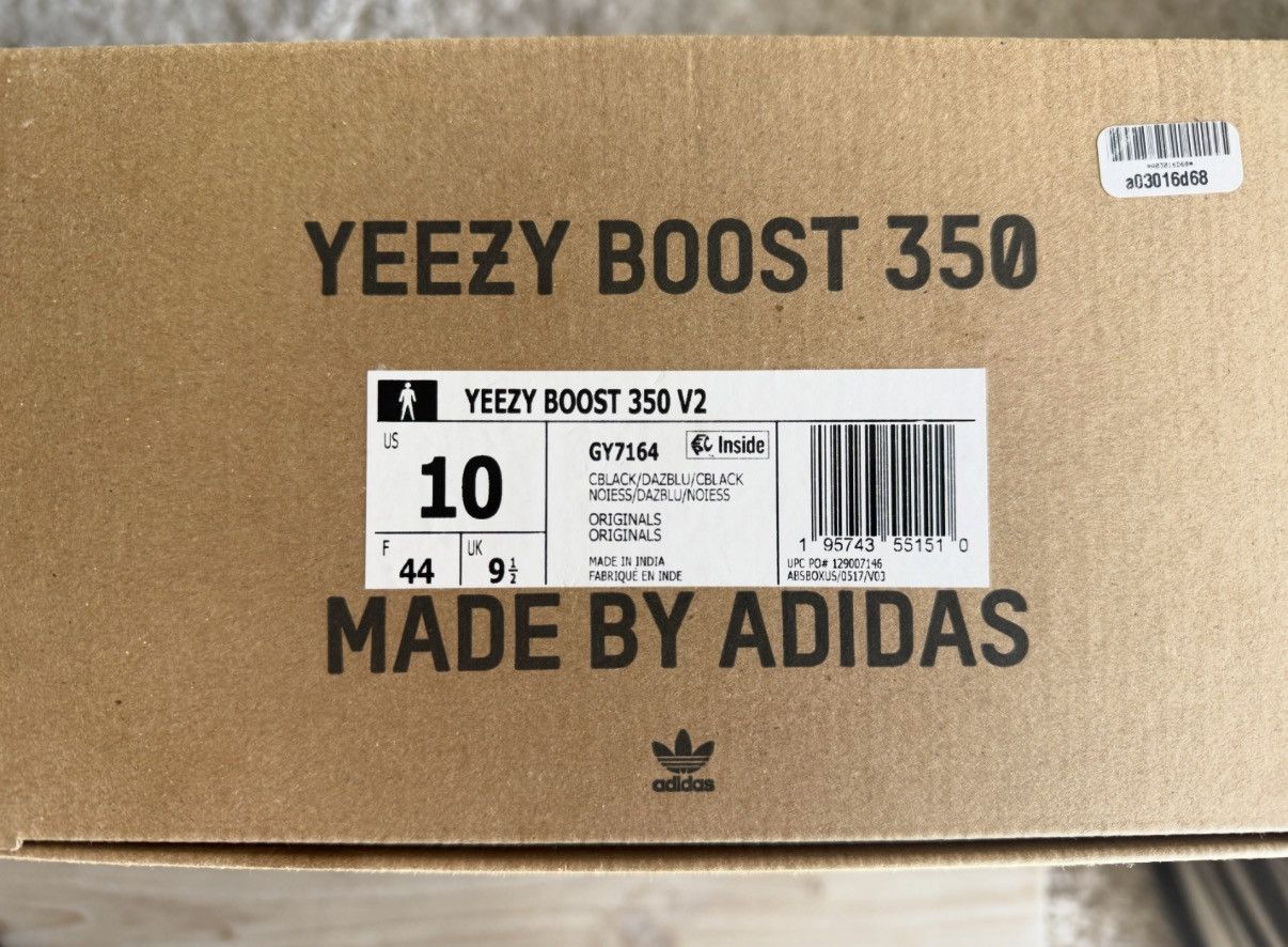 Adidas Adidas Yeezy Boost 350 V2 Low Dazzling Blue Size US 10 / EU 43 - 4 Thumbnail