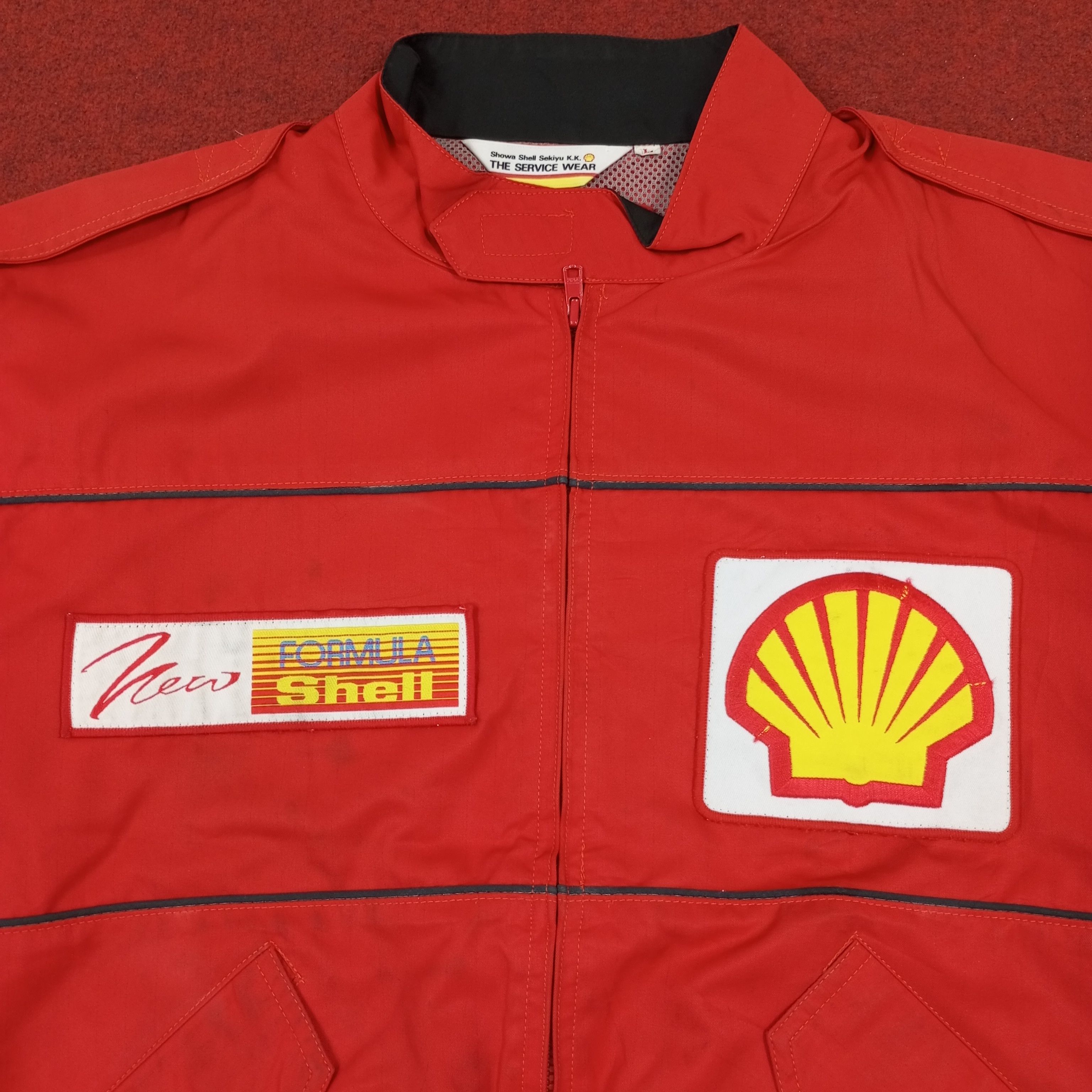 Ferrari × Vintage Shell Formula Racing Style Motorsports Jacket Size US L / EU 52-54 / 3 - 2 Thumbnail